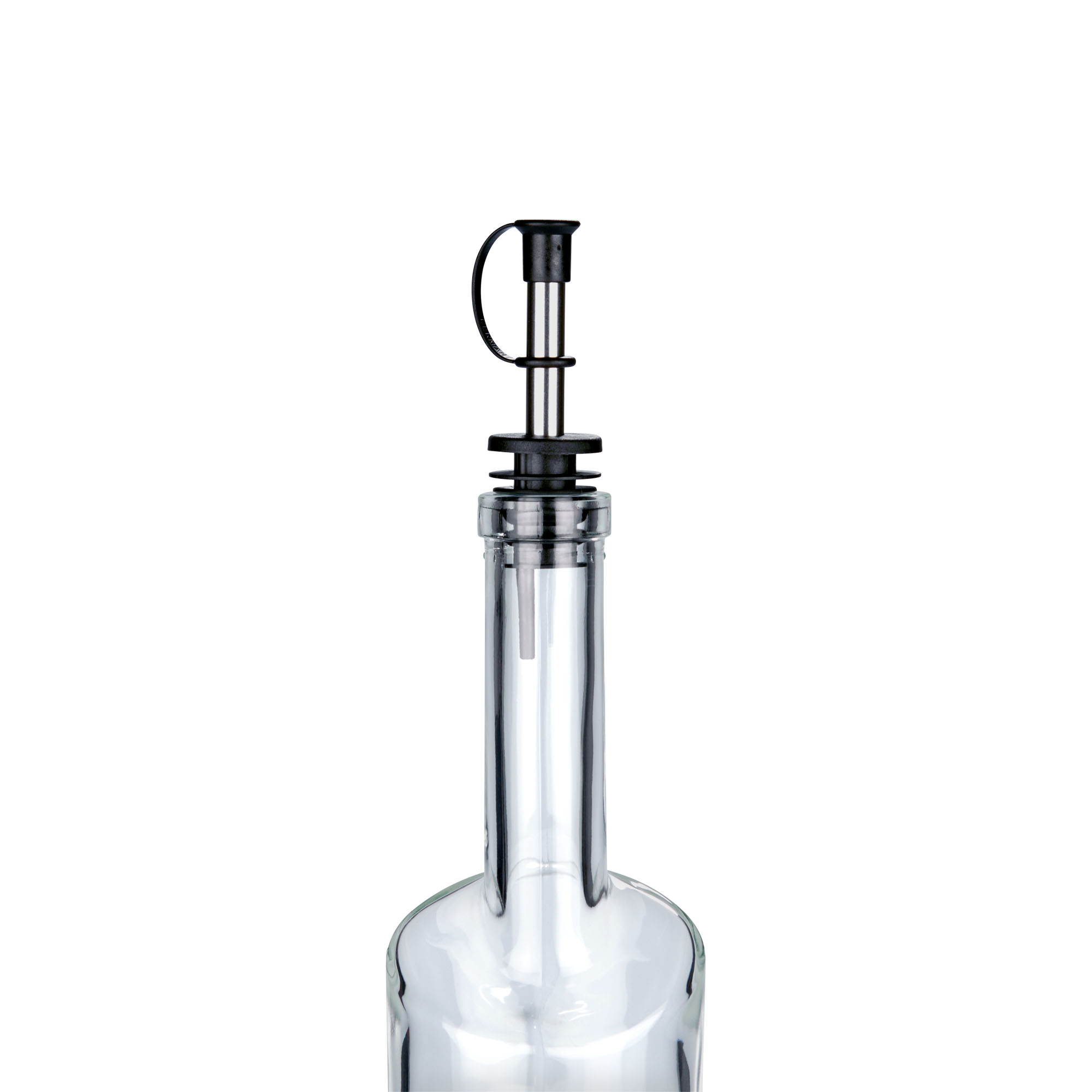 Tappo versatore Inox con coperchio, acciaio inossidabile, argento