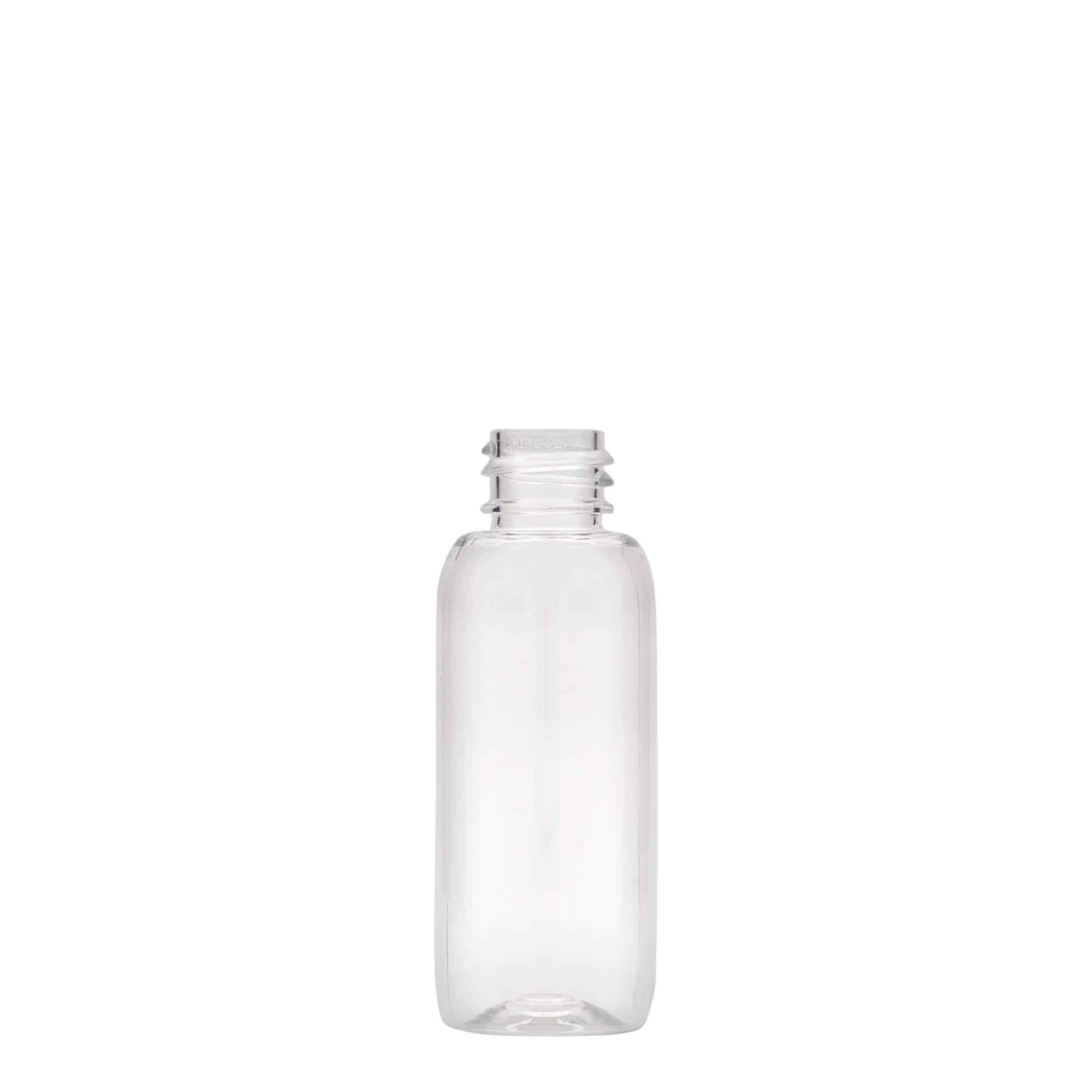 Bottiglia PET da 50 ml 'Pegasus', plastica, bocca: 20/410 Bottiglia PET da 50 ml 'Pegasus', plastica, bocca: 20/410