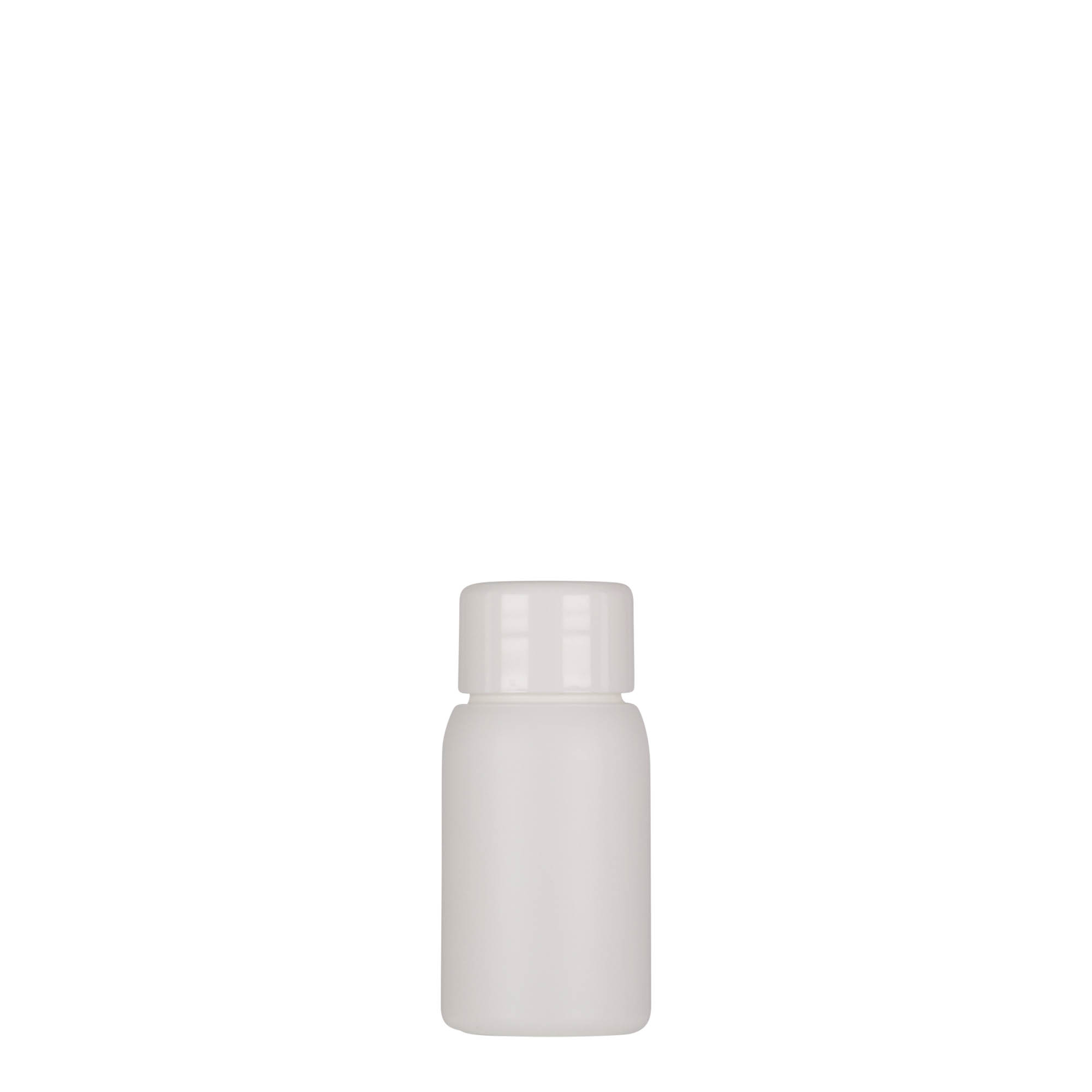 30 ml bottiglia in plastica 'Tuffy', HDPE, bianca, bocca: 24/410 30 ml bottiglia in plastica 'Tuffy', HDPE, bianca, bocca: 24/410