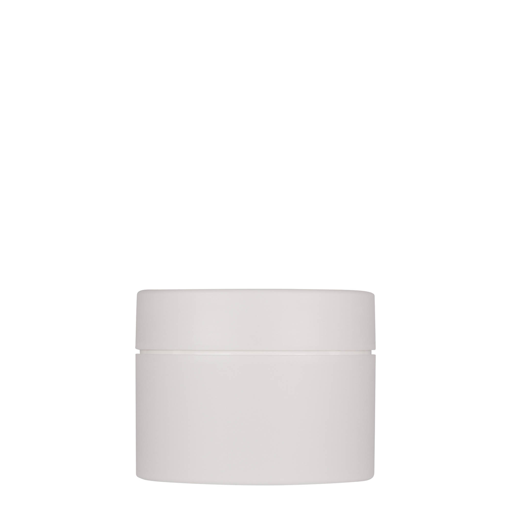 150 ml barattolo in plastica 'Antonella', PP, bianco, apertura: chiusura a vite 150 ml barattolo in plastica 'Antonella', PP, bianco, apertura: chiusura a vite