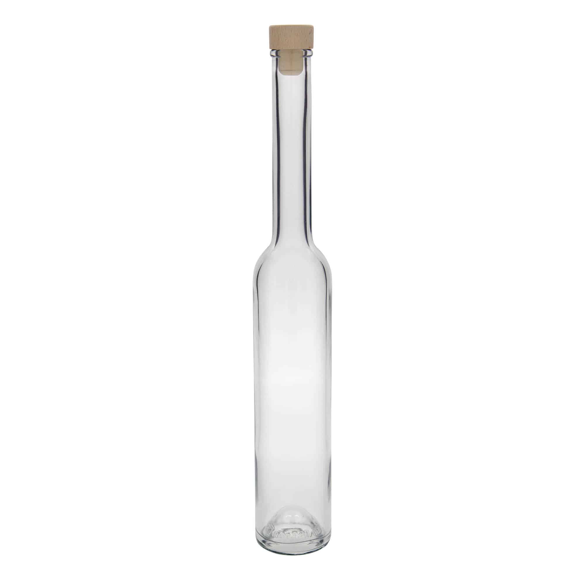 350 ml Bottiglia di vetro 'Platina', imboccatura: fascetta