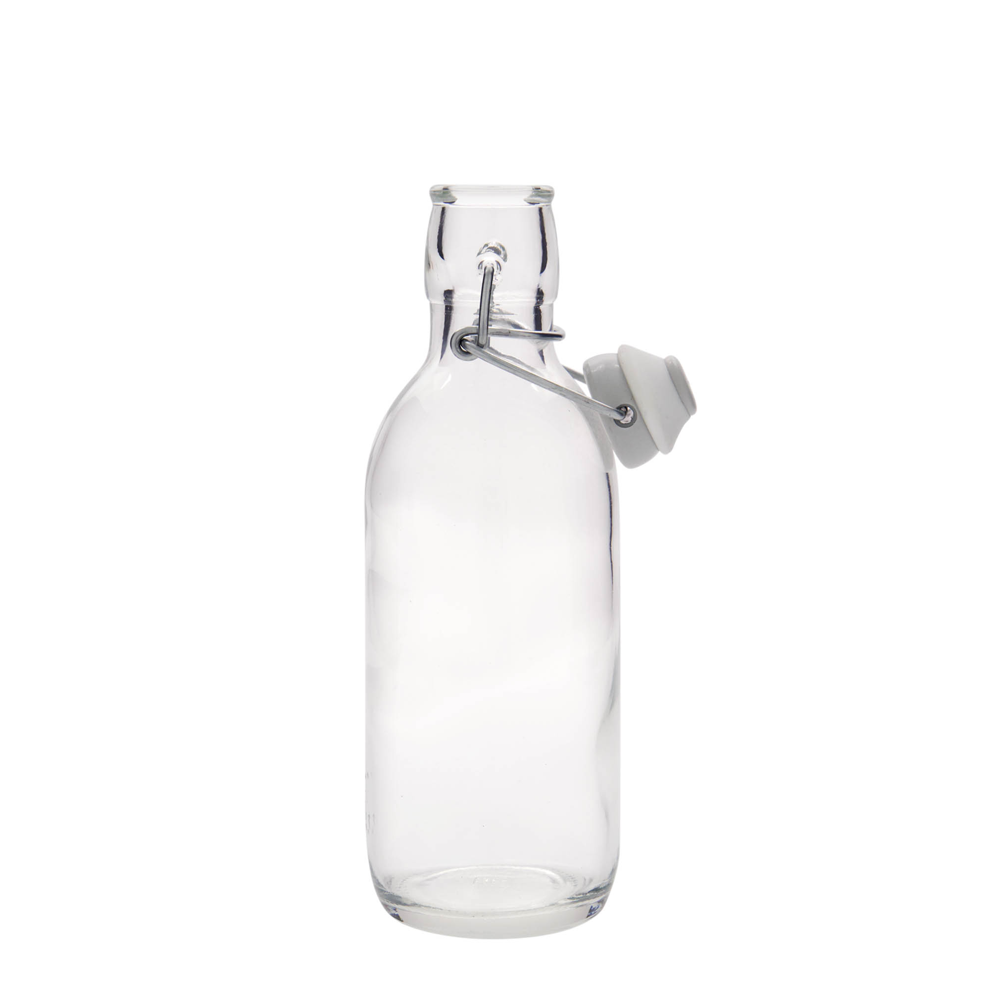 Bottiglia di vetro da 500 ml 'Emilia', bocca: chiusura a leva Bottiglia di vetro da 500 ml 'Emilia', bocca: chiusura a leva