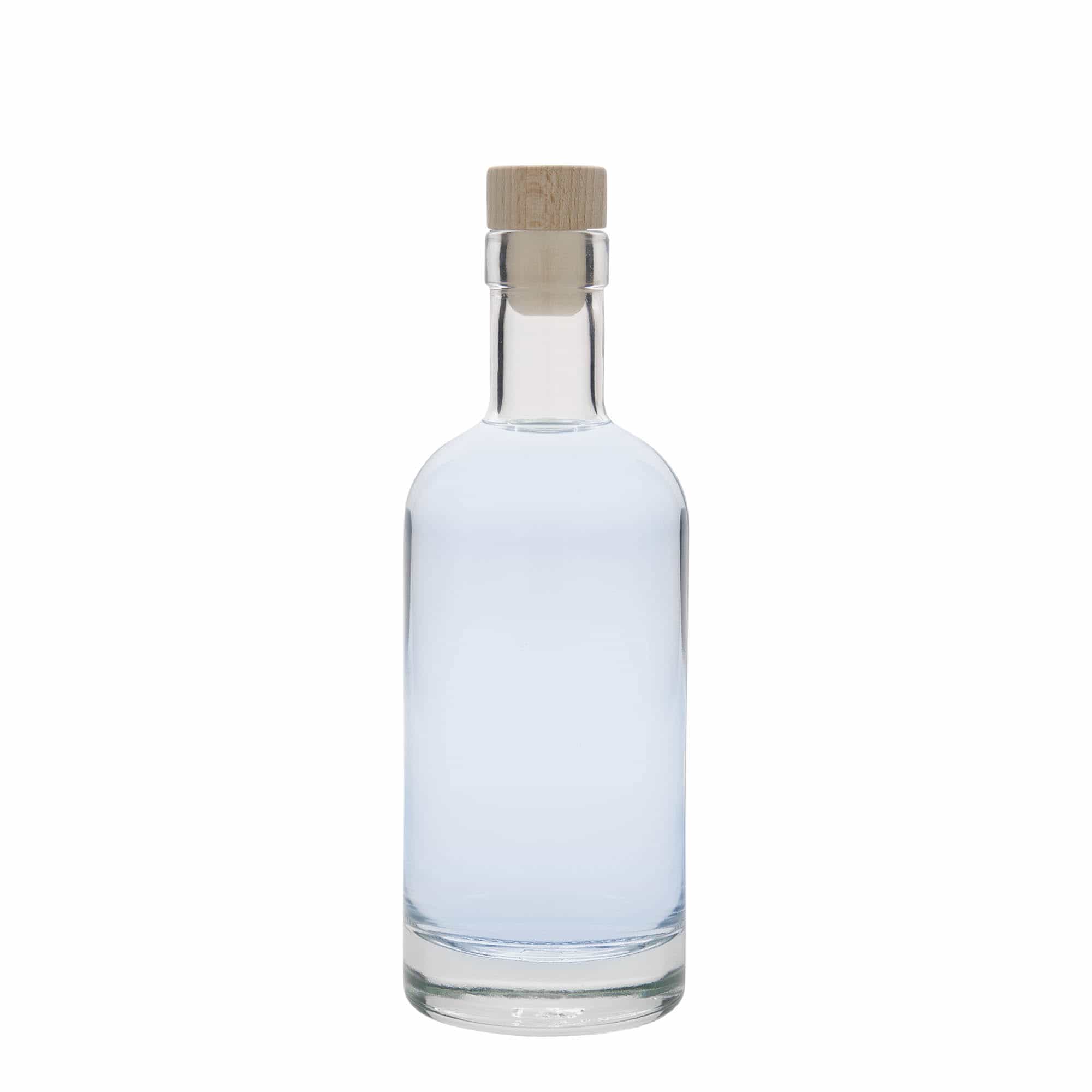 350 ml Bottiglia di vetro 'Linea Uno' imboccatura: fascetta
