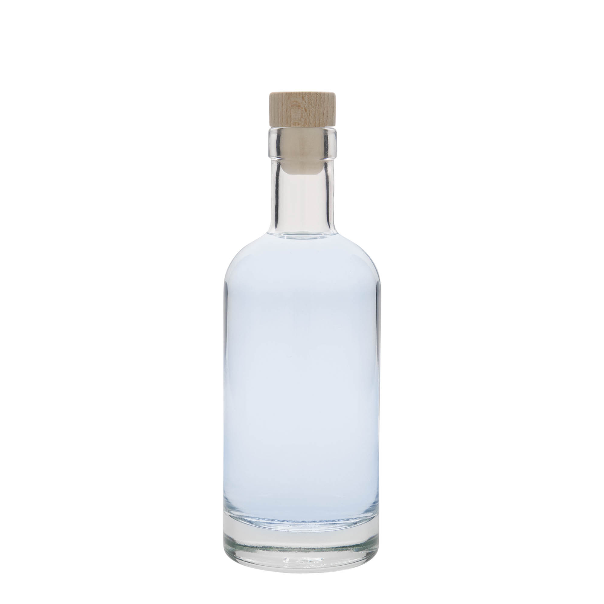Bottiglia di vetro da 350 ml 'Linea Uno', bocca: tappo in sughero Bottiglia di vetro da 350 ml 'Linea Uno', bocca: tappo in sughero