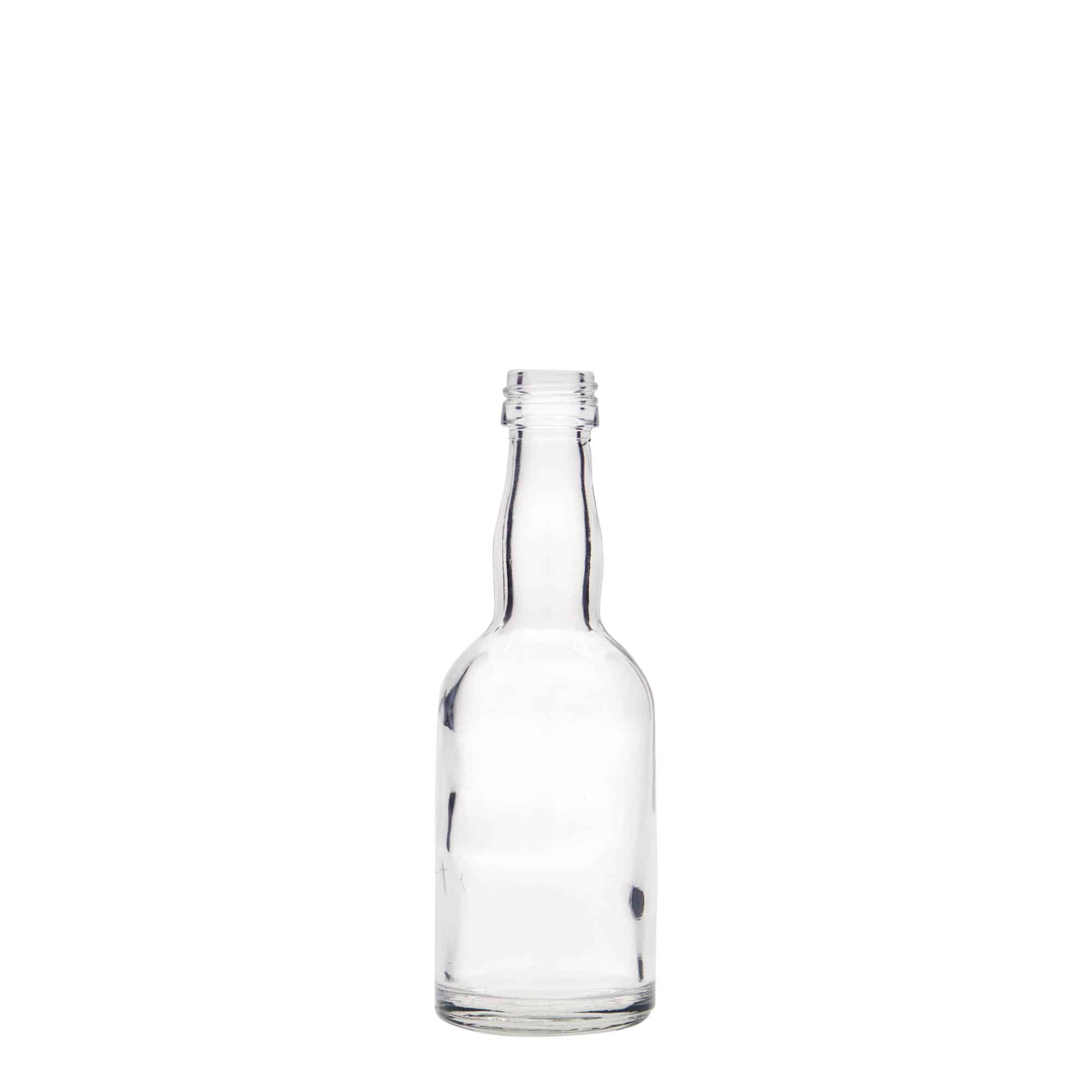 50 ml Bottiglia di vetro 'Proba', imboccatura: PP 18 50 ml Bottiglia di vetro 'Proba', imboccatura: PP 18