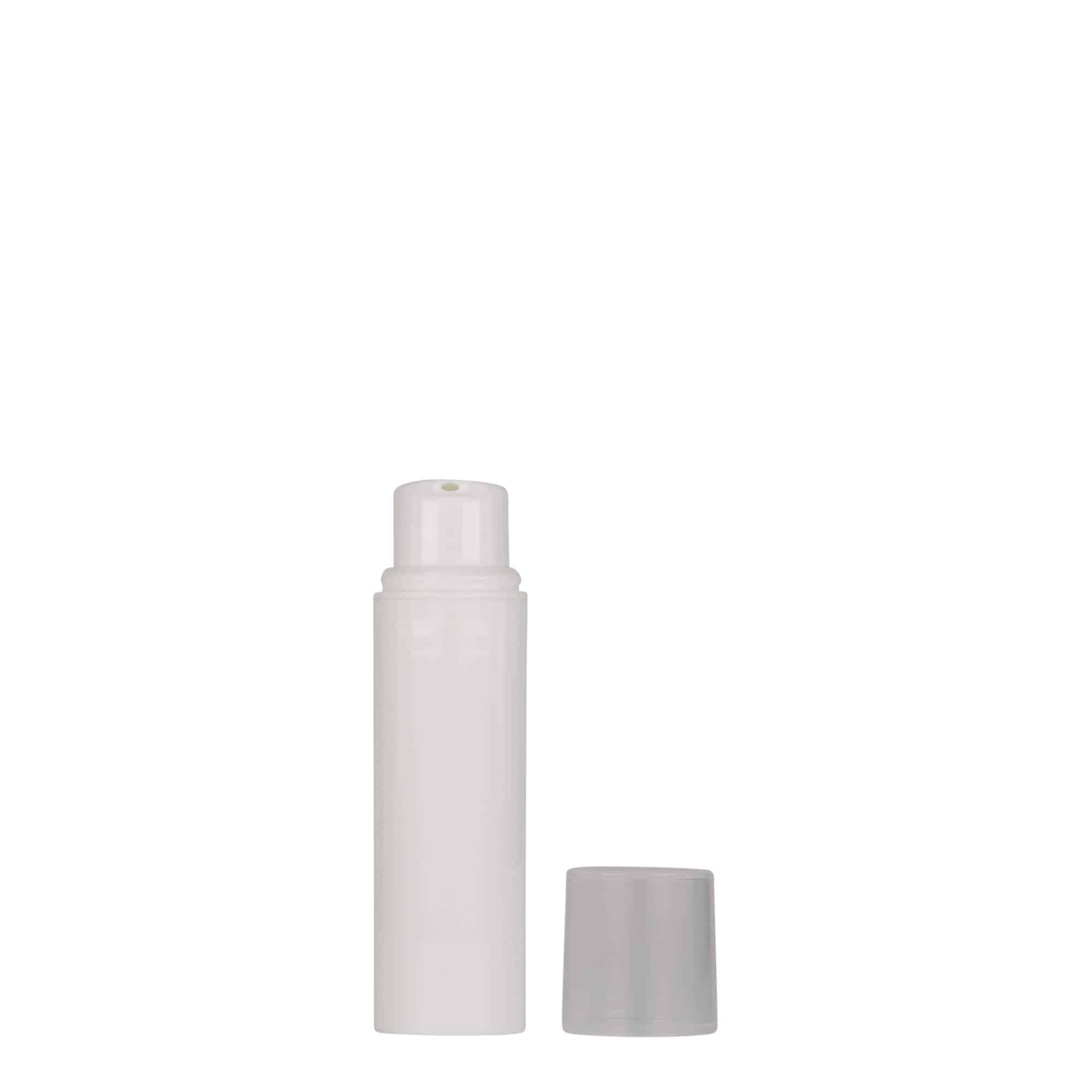 10 ml Flacone Airless 'Nano', plastica PP, bianco