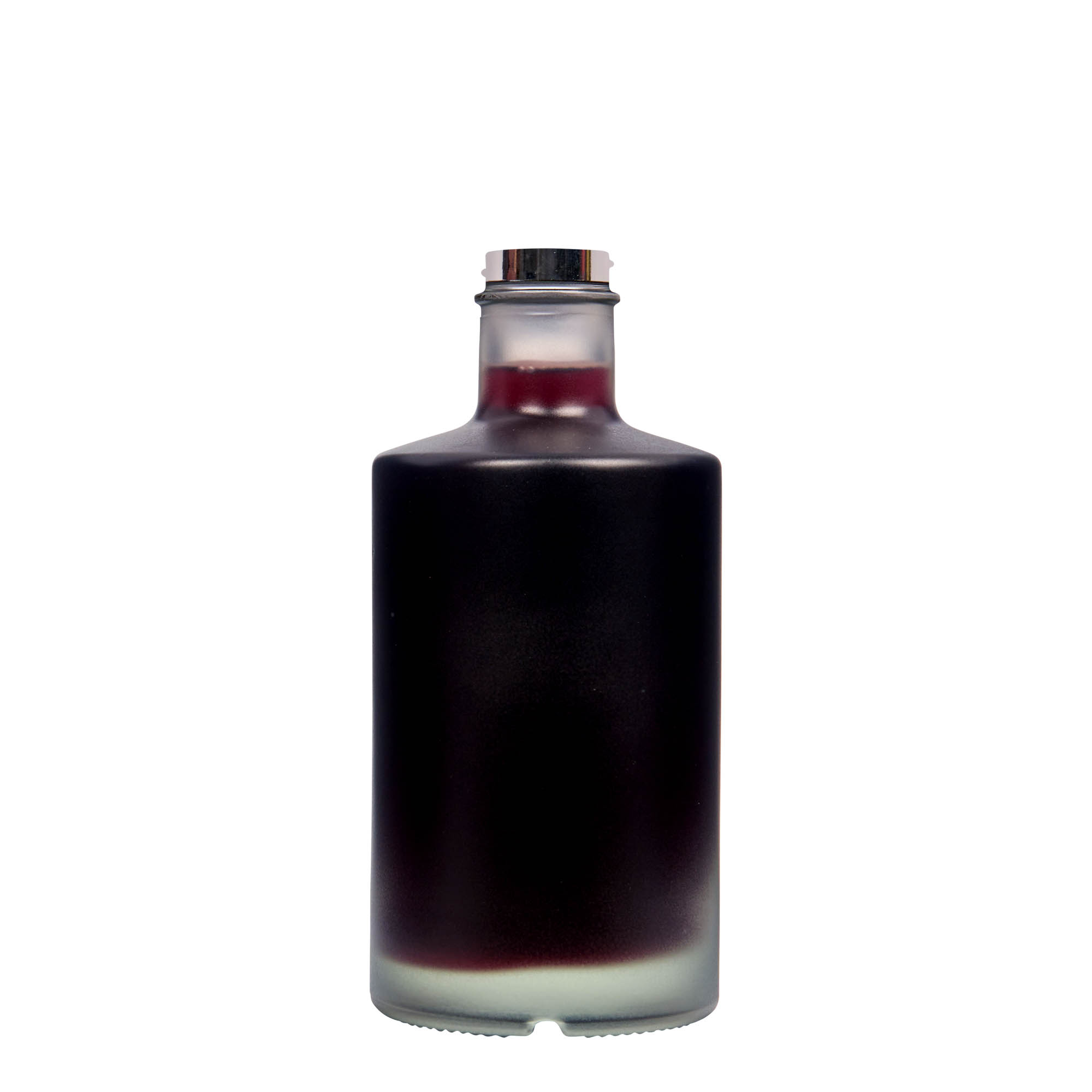 Bottiglia di vetro da 500 ml 'Caroline', ghiacciata, bocca: GPI 33