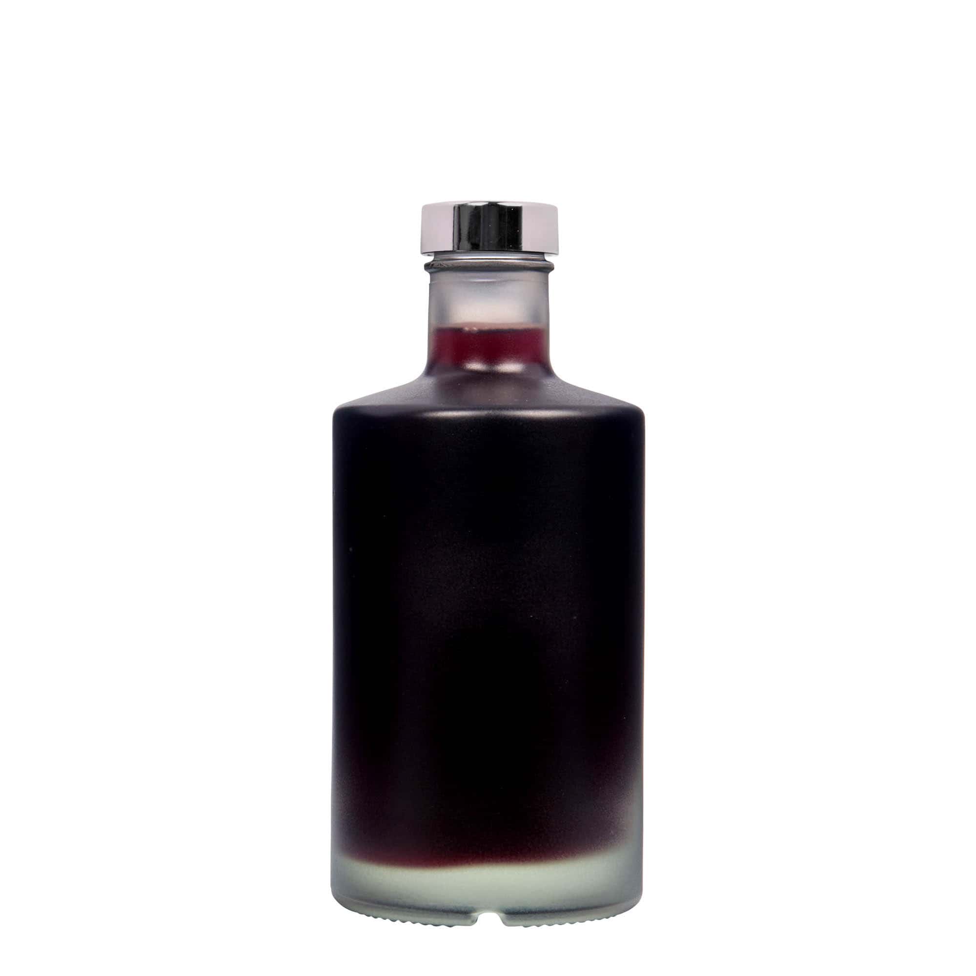 Bottiglia di vetro da 500 ml 'Caroline', ghiacciata, bocca: GPI 33