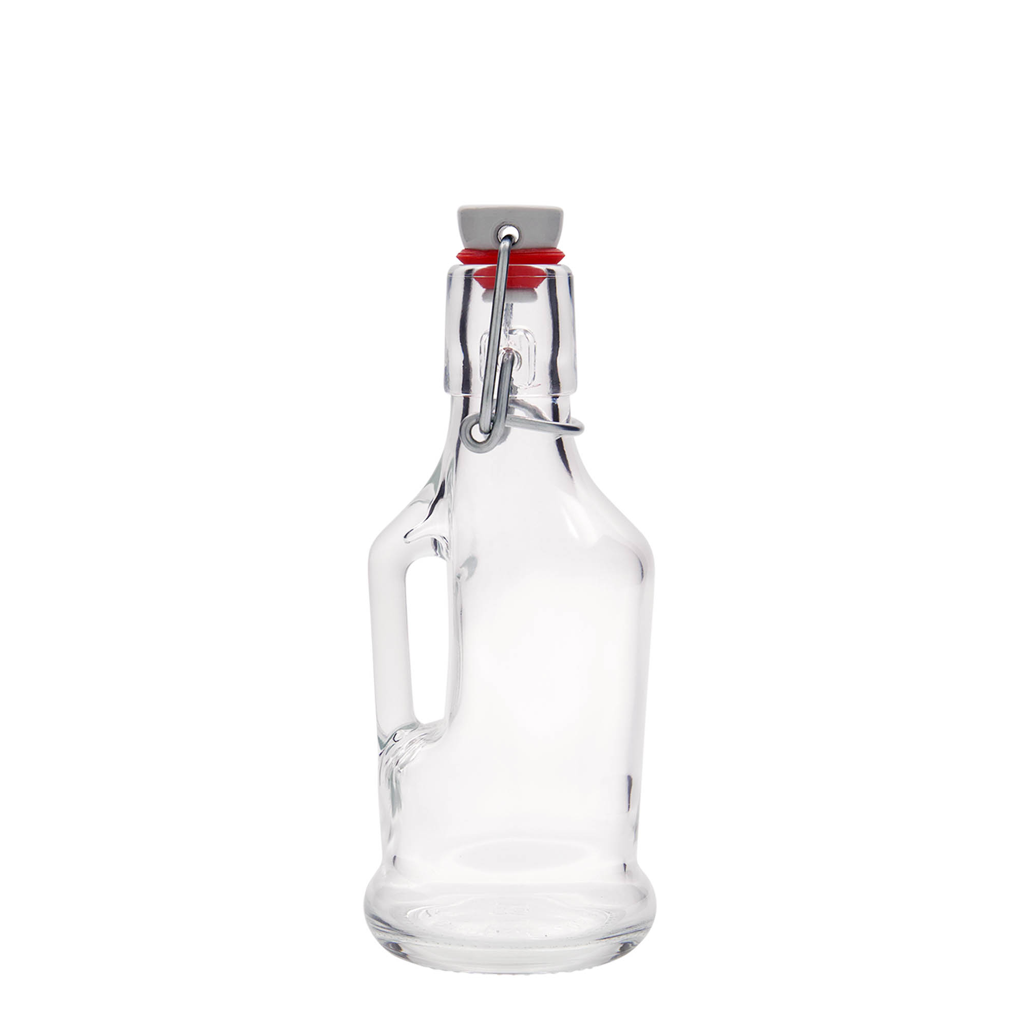 Bottiglia di vetro da 200 ml 'Classica', bocca: chiusura a leva