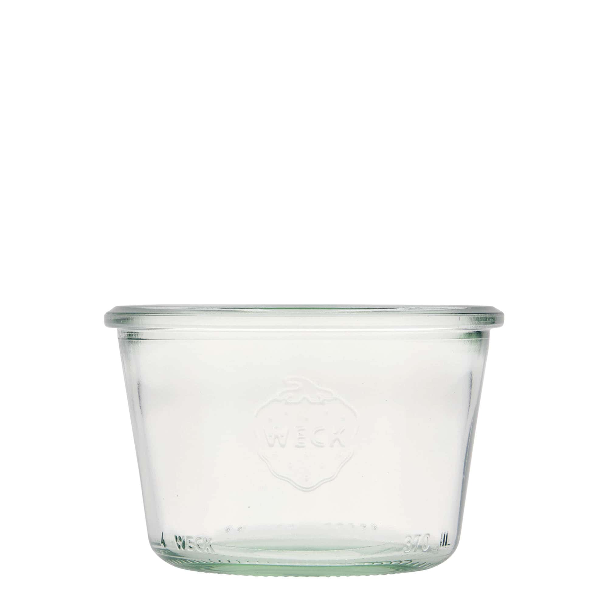 370 ml Vasetto WECK Dritto, vetro, imboccatura: bordo rotondo