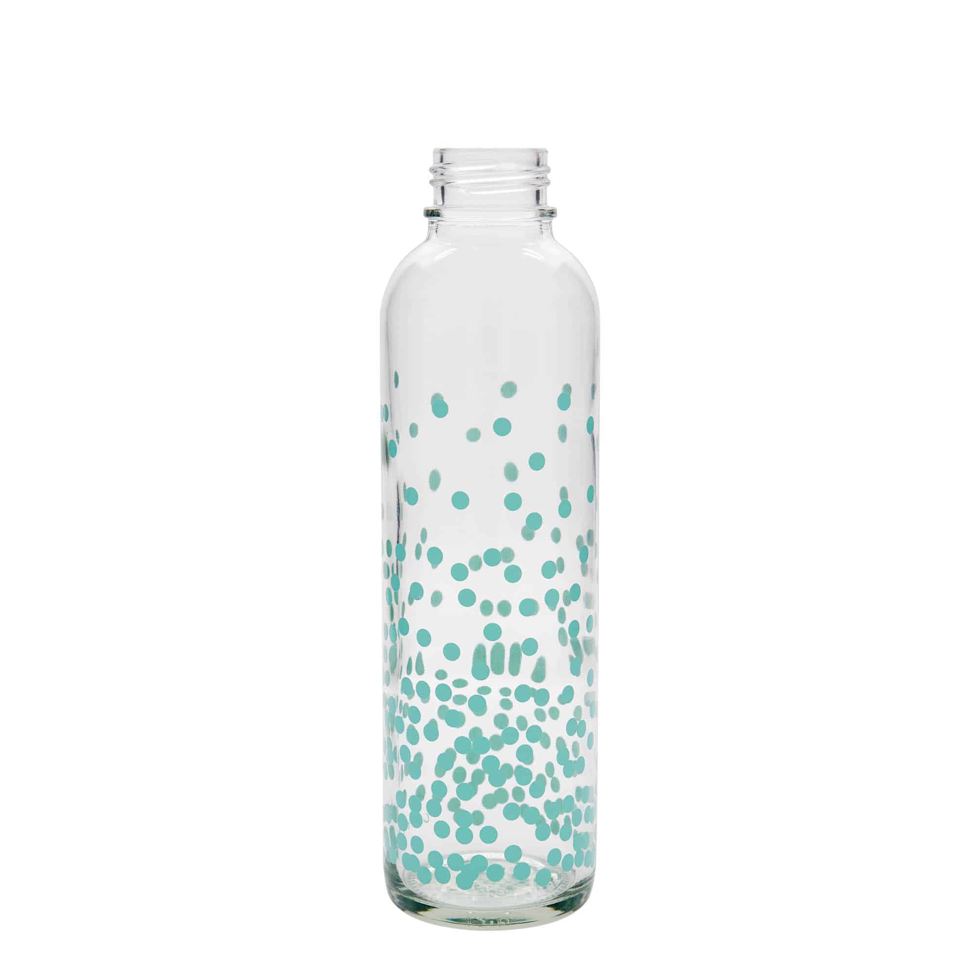 700 ml Borraccia 'CARRY Bottle', motivo: Pure Happiness, vetro, imboccatura: a vite