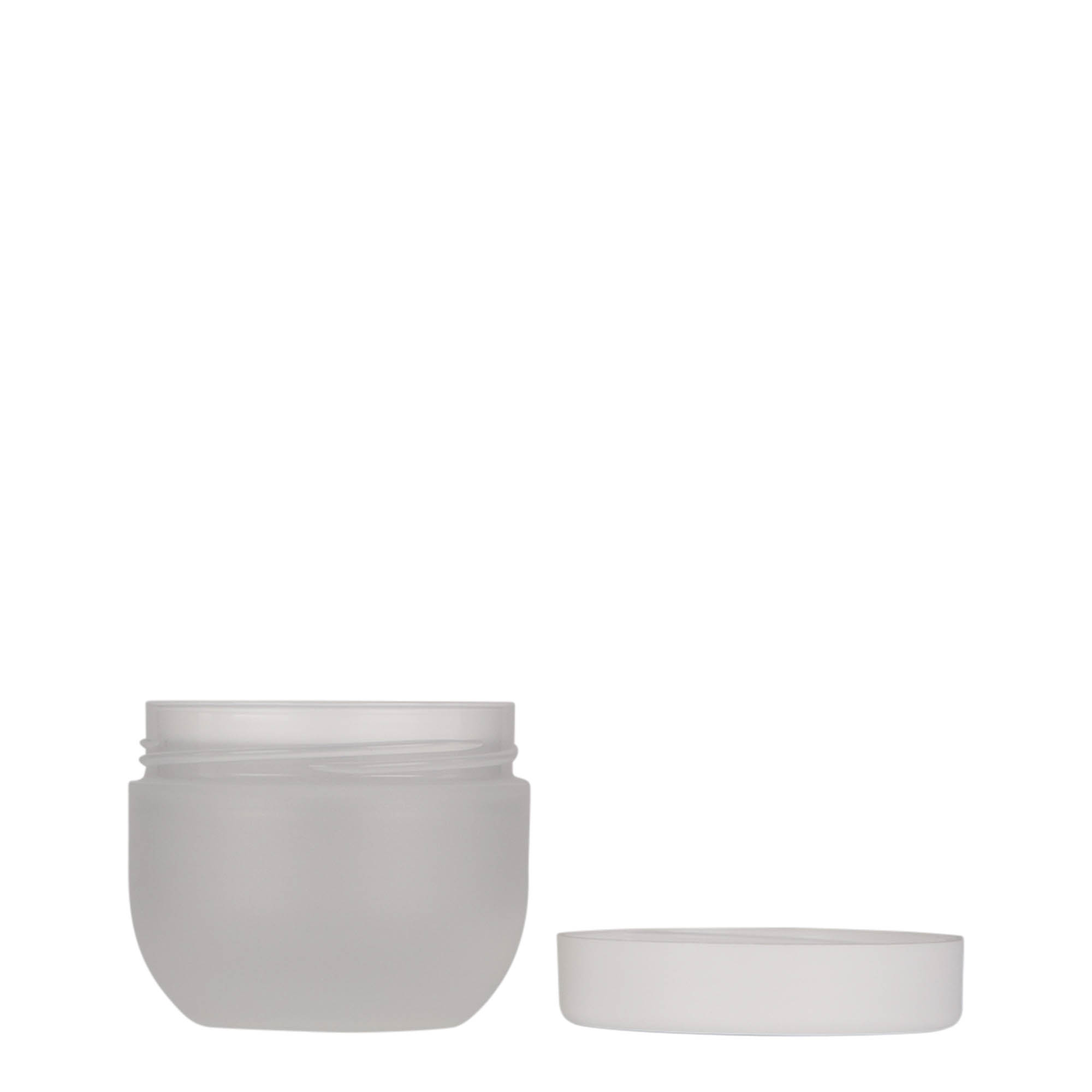 50 ml barattolo in plastica 'Magic', PP, naturale, bocca: chiusura a vite