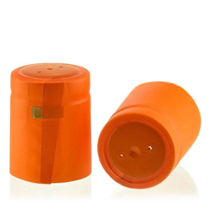 Capsula termoretraibile 32x41, plastica PVC, arancione