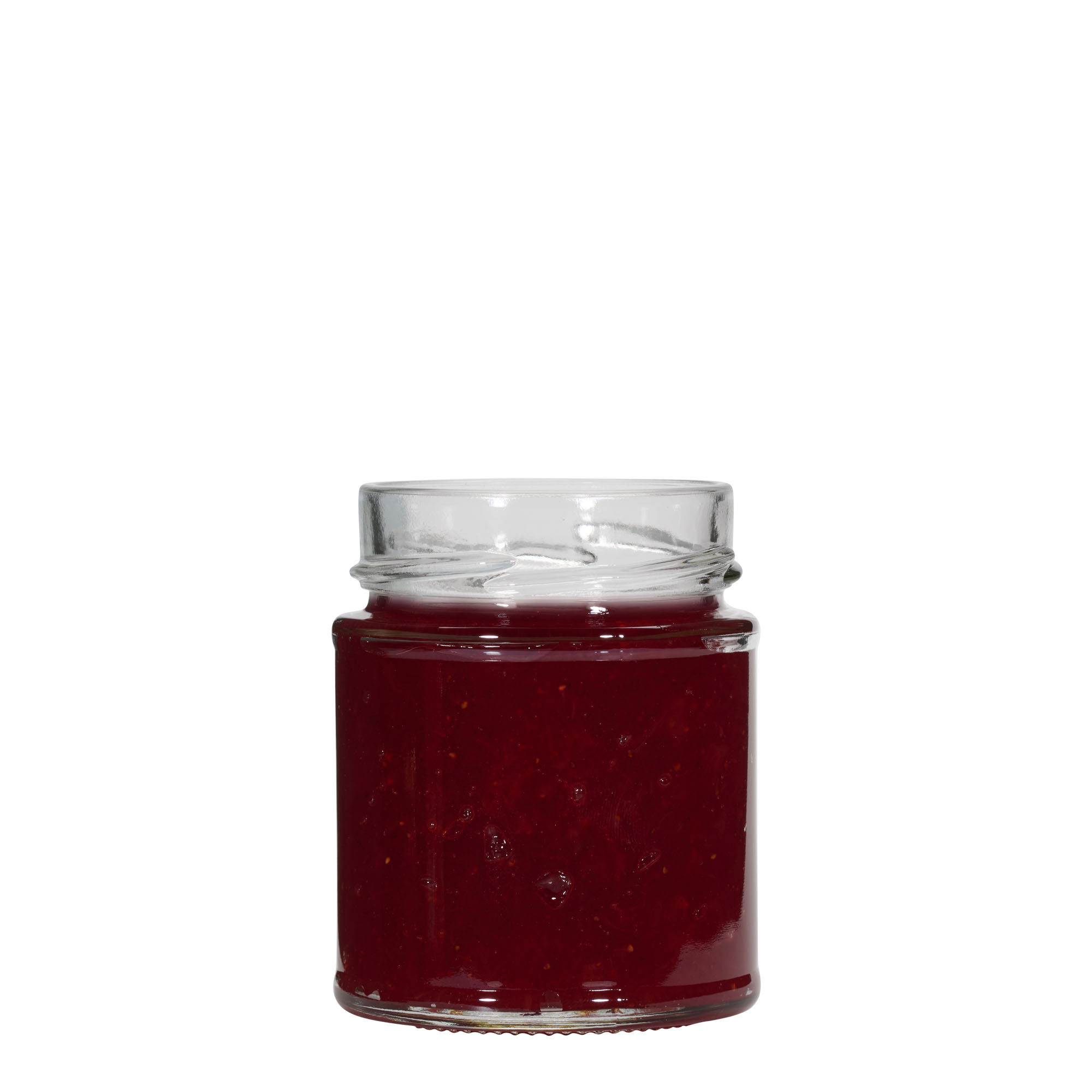 212 ml Vasetto tondo, vetro, imboccatura: Twist-Off Deep (DTO 63)