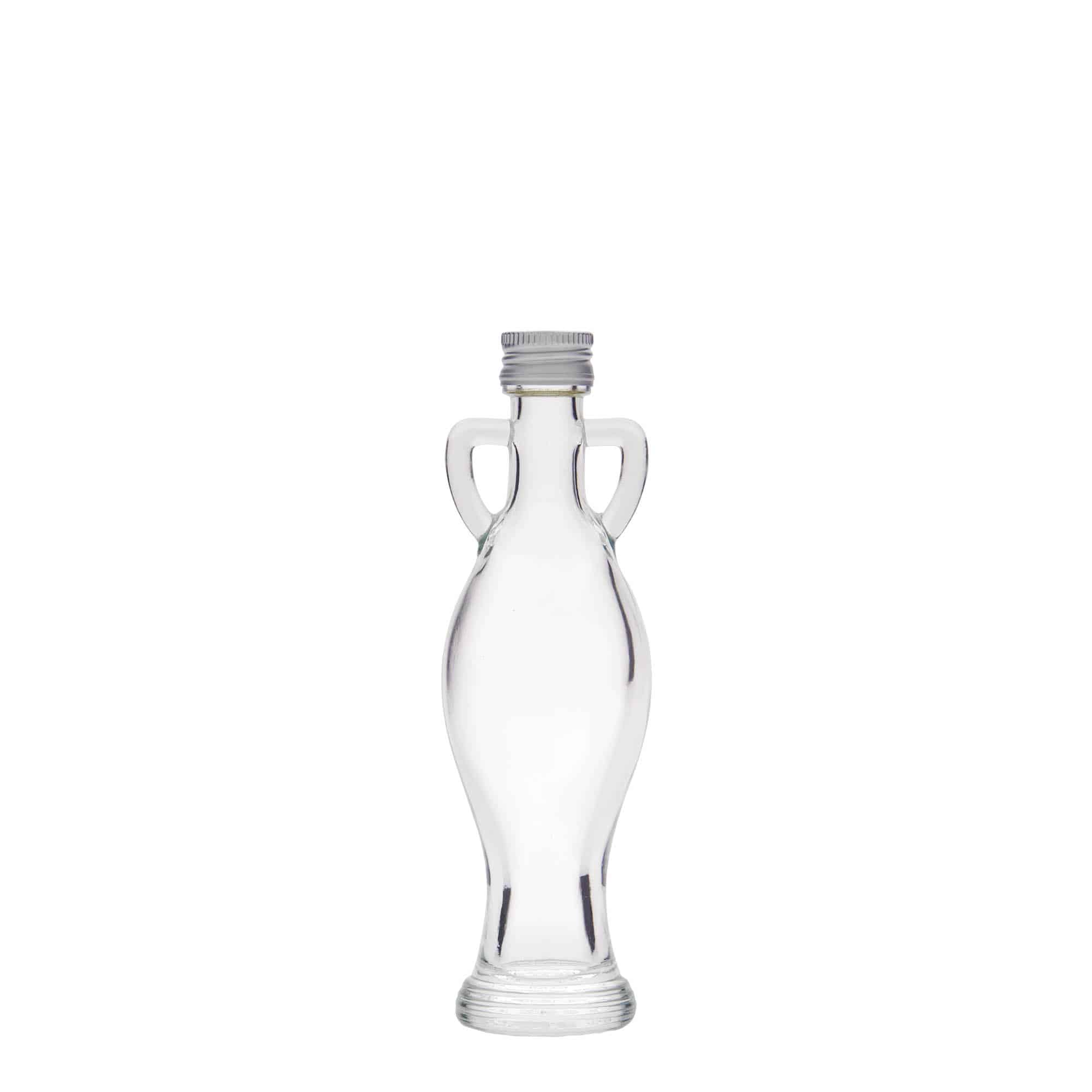 40 ml Bottiglia di vetro 'Anfora', imboccatura: fascetta