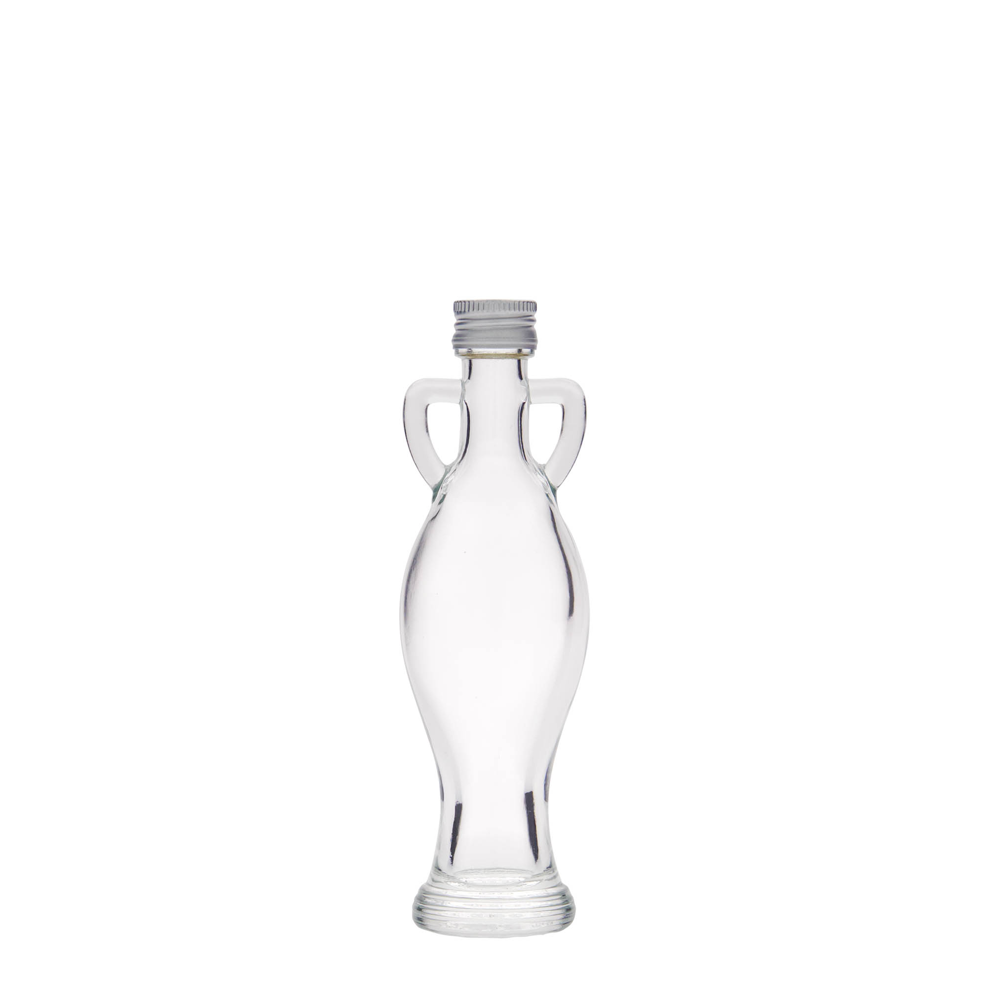 Bottiglia di vetro da 40 ml 'Anfora', bocca: PP 18 Bottiglia di vetro da 40 ml 'Anfora', bocca: PP 18