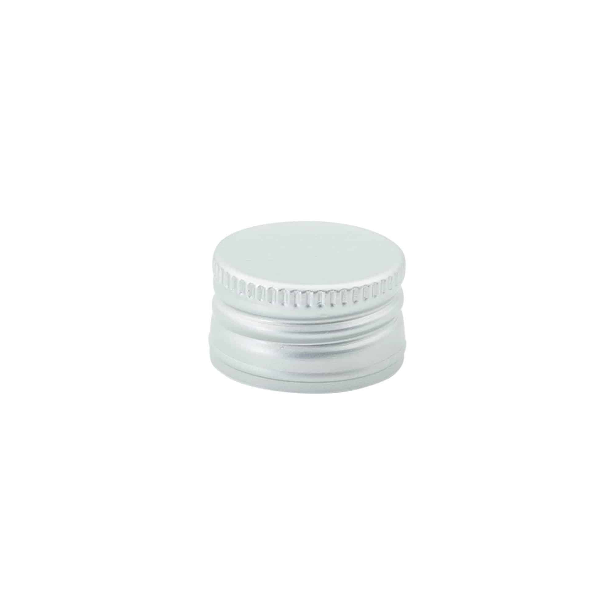 Tappo a vite #, metallo, argento, per bocca: PP 28