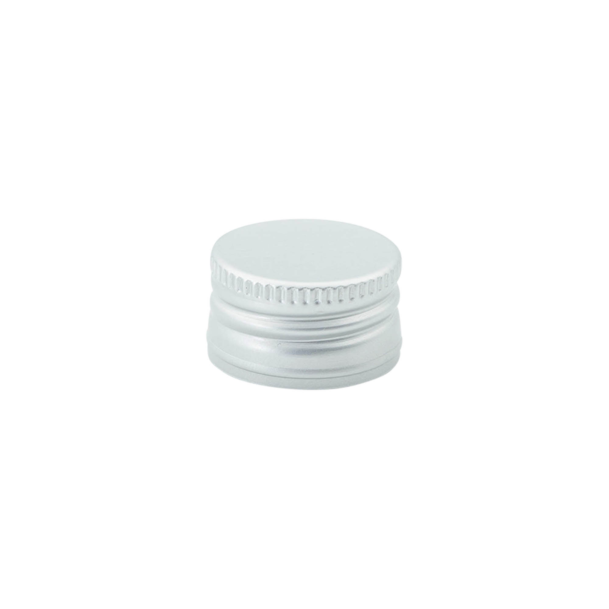 Tappo a vite, metallo, argento, per bocca: PP 28