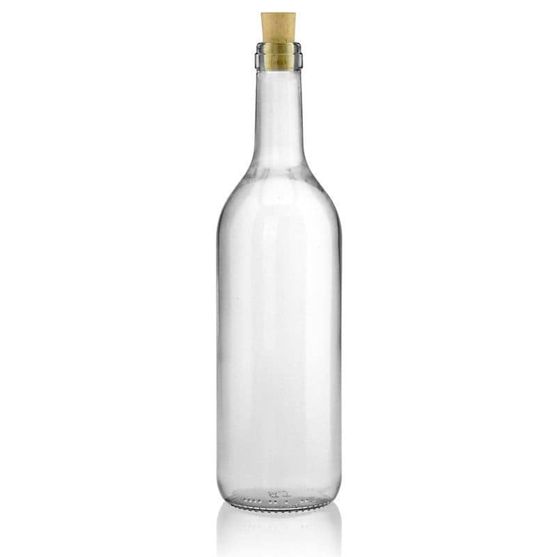750 ml Bottiglia Bordolese, vetro imboccatura: fascetta
