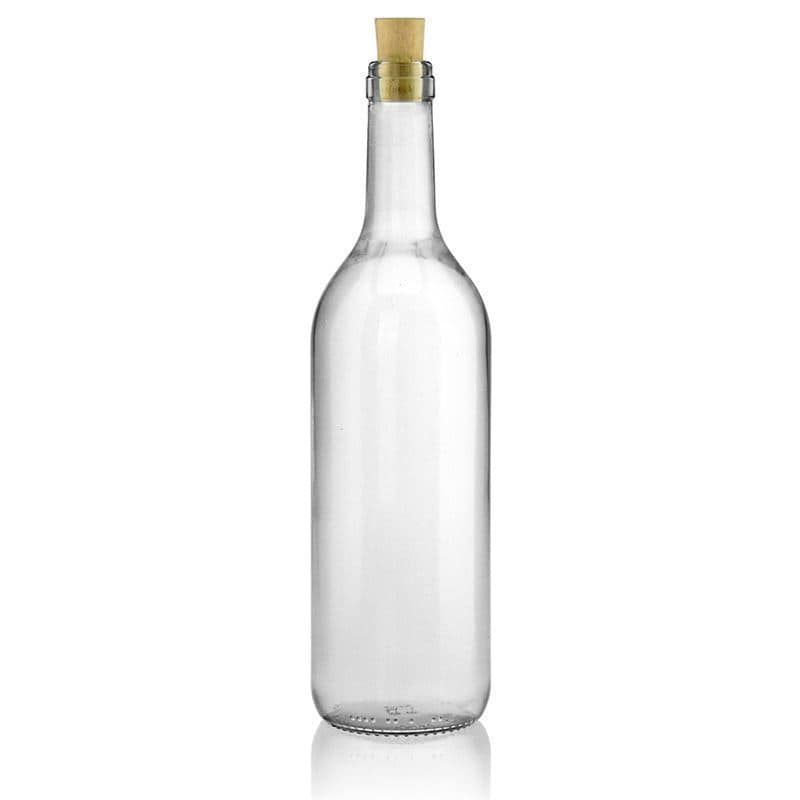 750 ml Bottiglia Bordolese, vetro imboccatura: fascetta 750 ml Bottiglia Bordolese, vetro imboccatura: fascetta