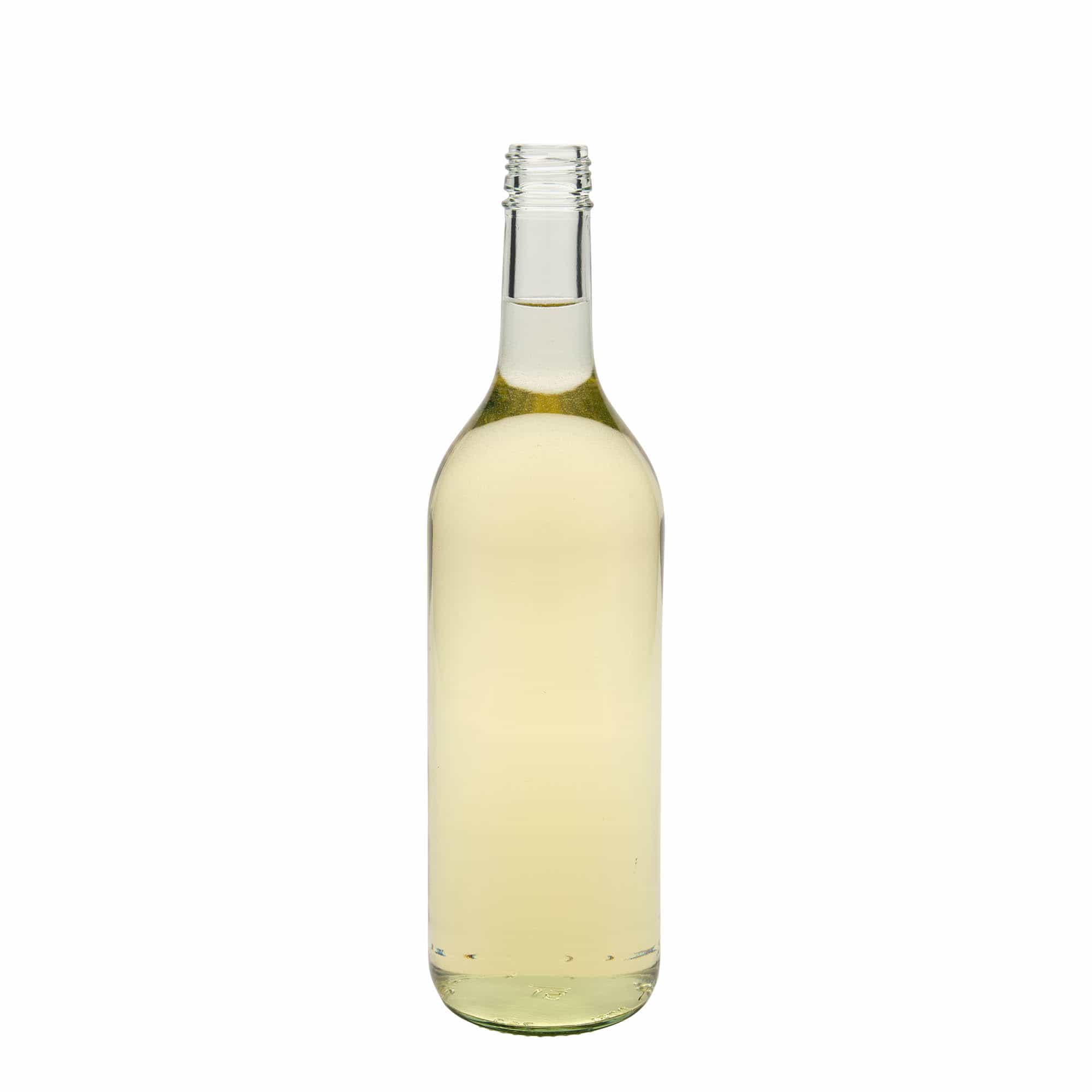 Bottiglia di vetro da 750 ml 'Bordeaux', bocca: PP 28