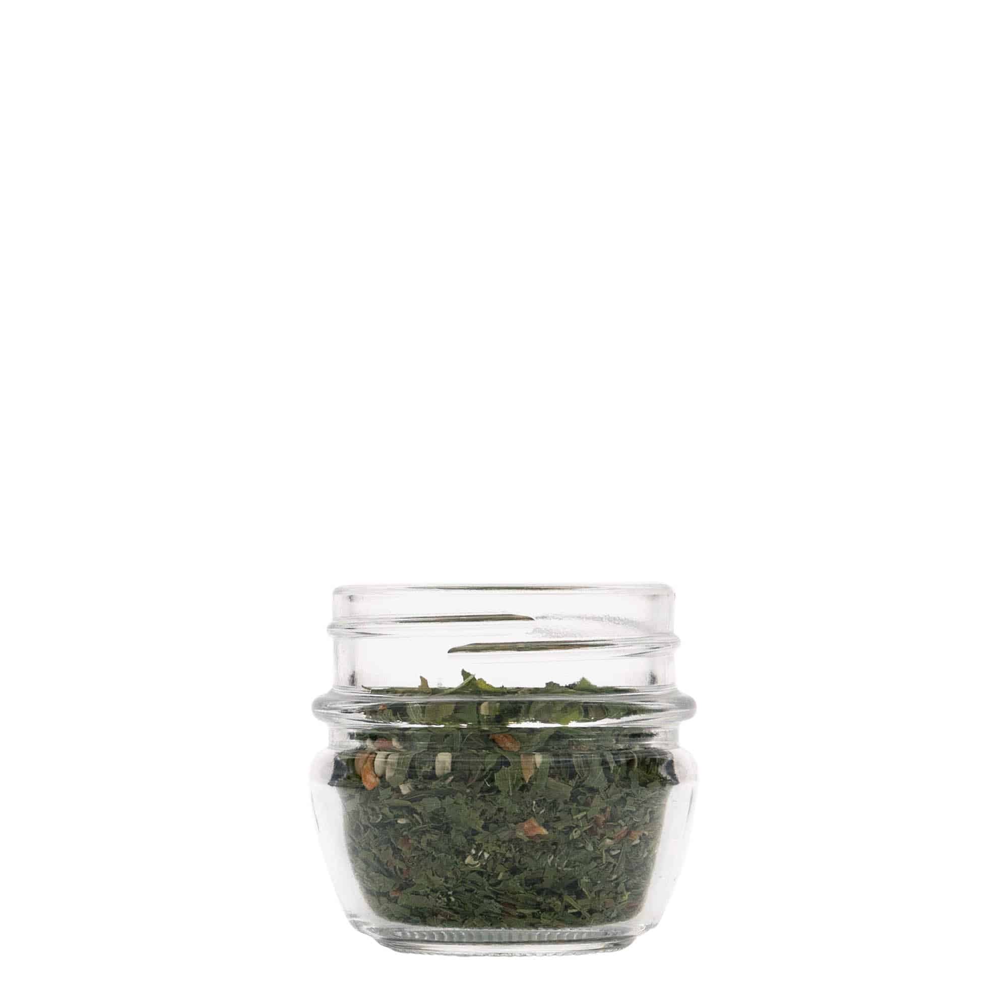 40 ml Vasetto decorativo 'Quattro Stagioni', vetro, vetro, imboccatura: a vite