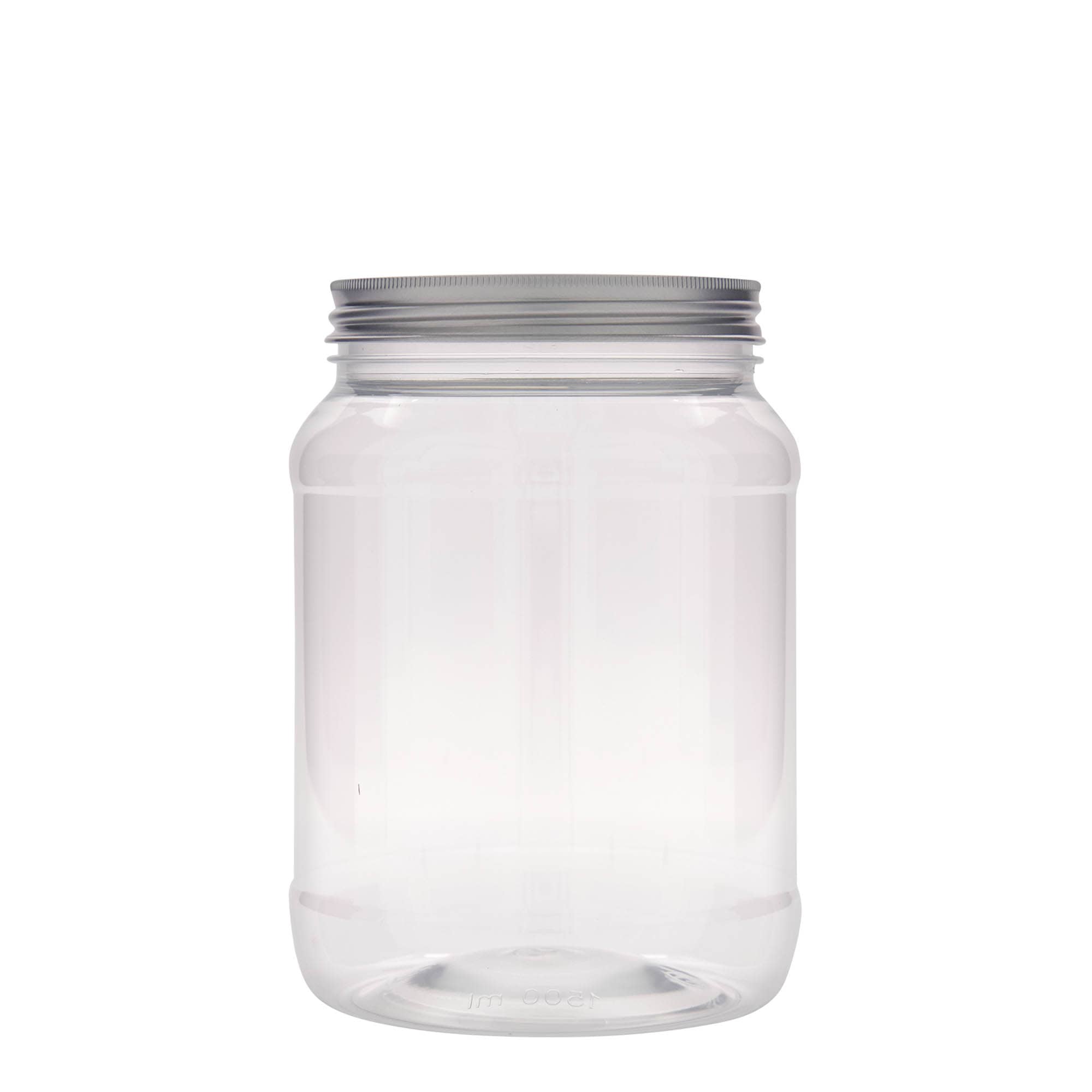 1.500 ml lattina PET 'Lulu', plastica, bocca: 100/400