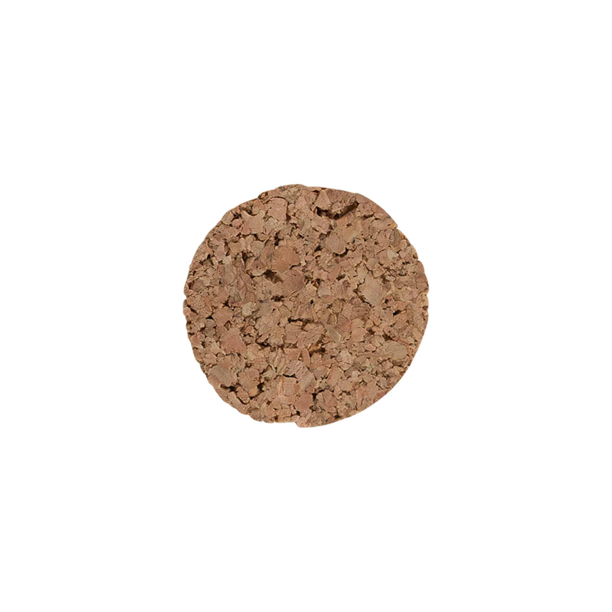 Tappi di sughero 25-35 x 27, sughero pressato, beige, per imboccatura: fascetta