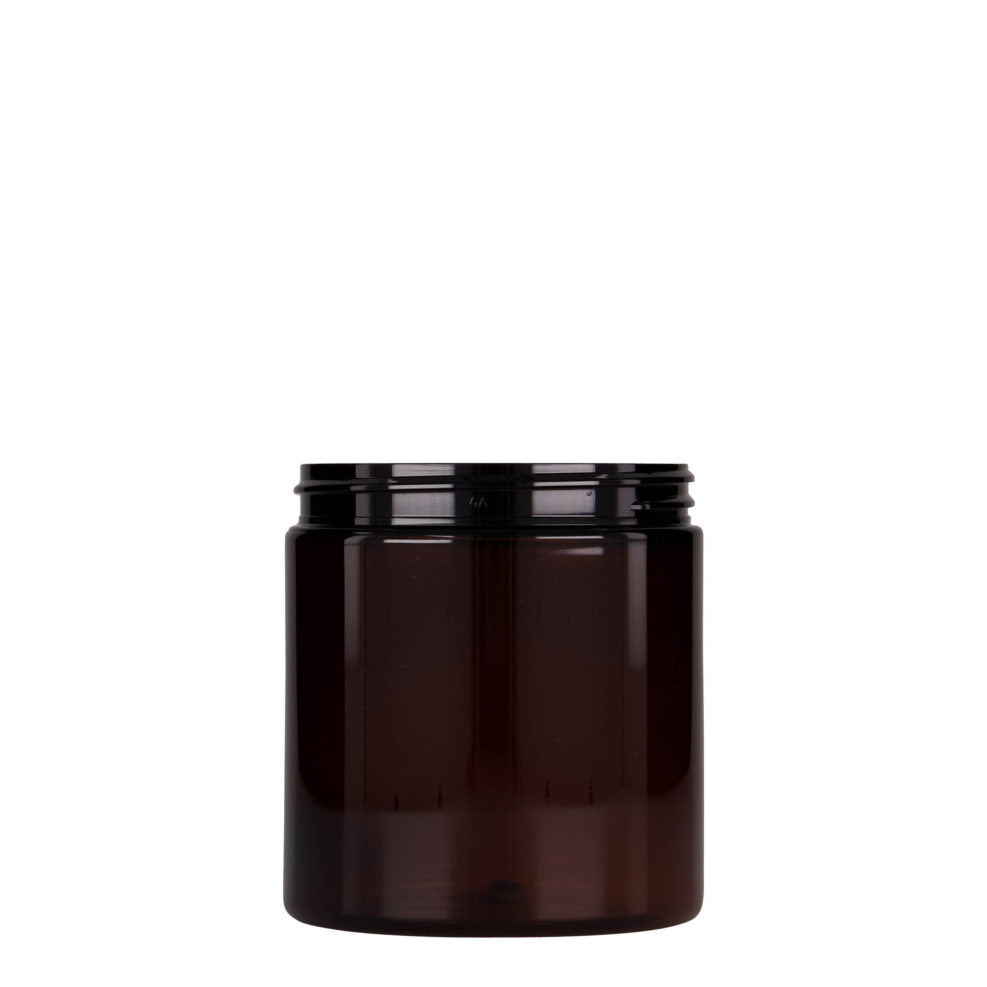 250 ml barattolo PET 'Isabella', marrone, bocca: 70/400