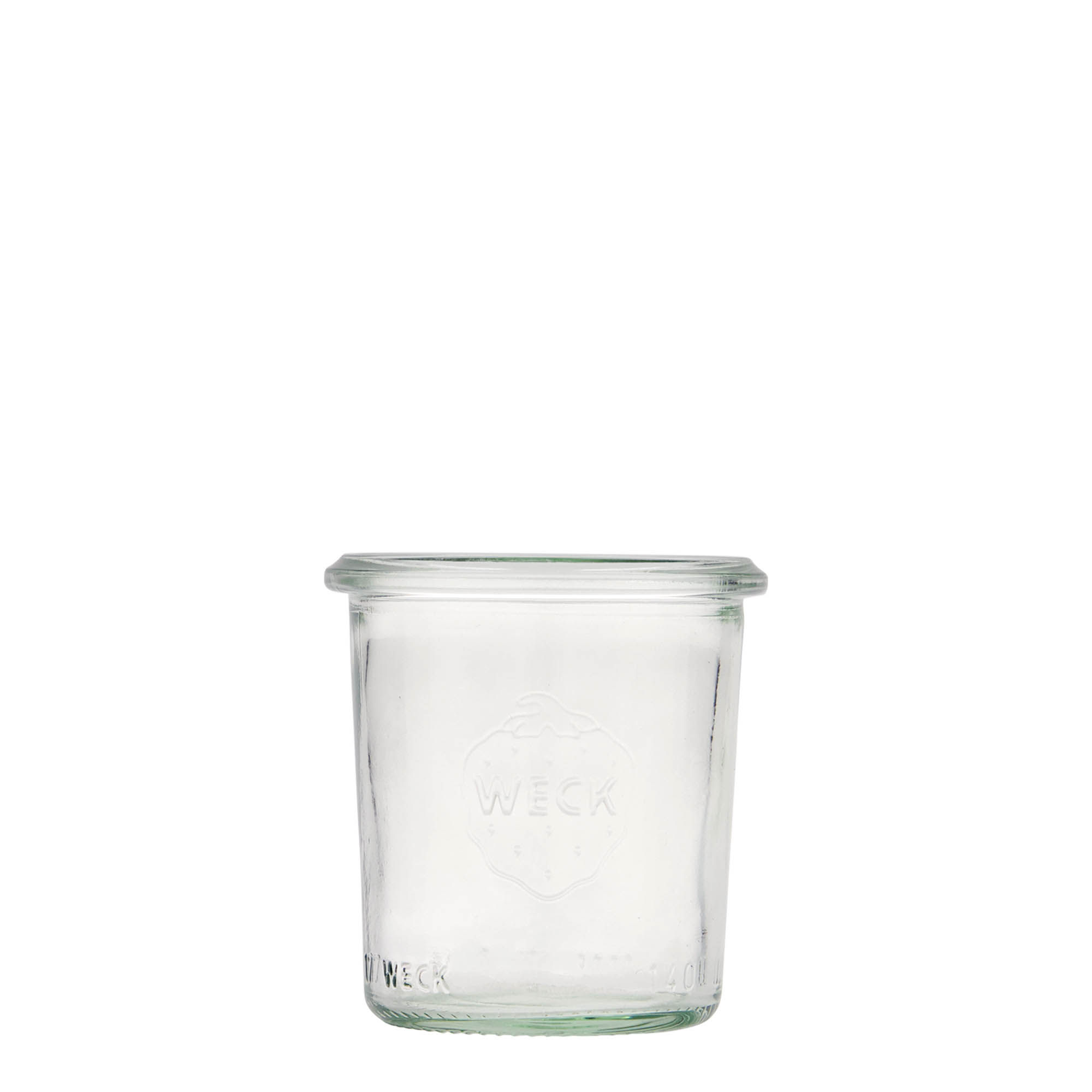 140 ml vaso WECK a bocca larga, bordo tondo