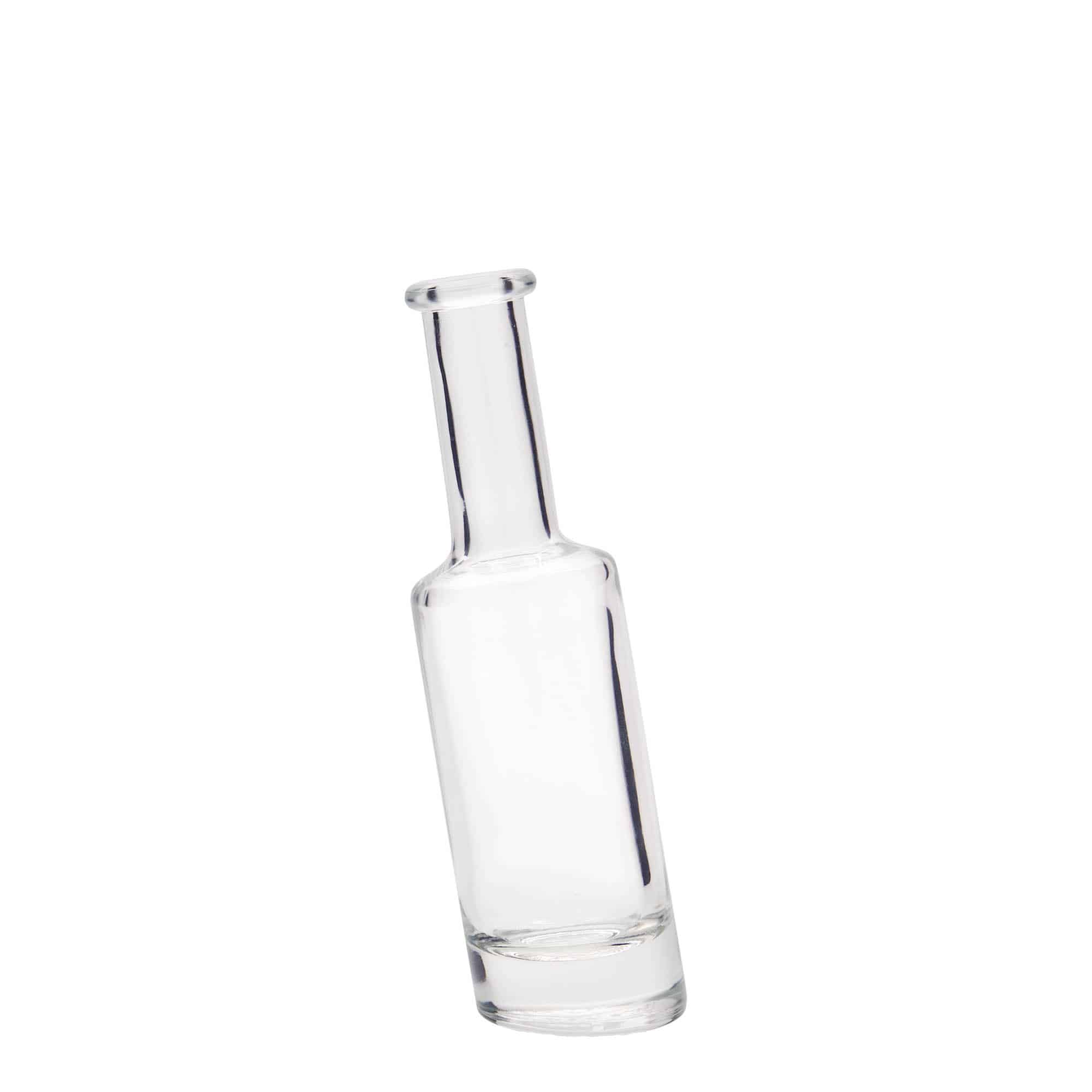 100 ml Bottiglia di vetro 'Bounty', imboccatura: fascetta 100 ml Bottiglia di vetro 'Bounty', imboccatura: fascetta