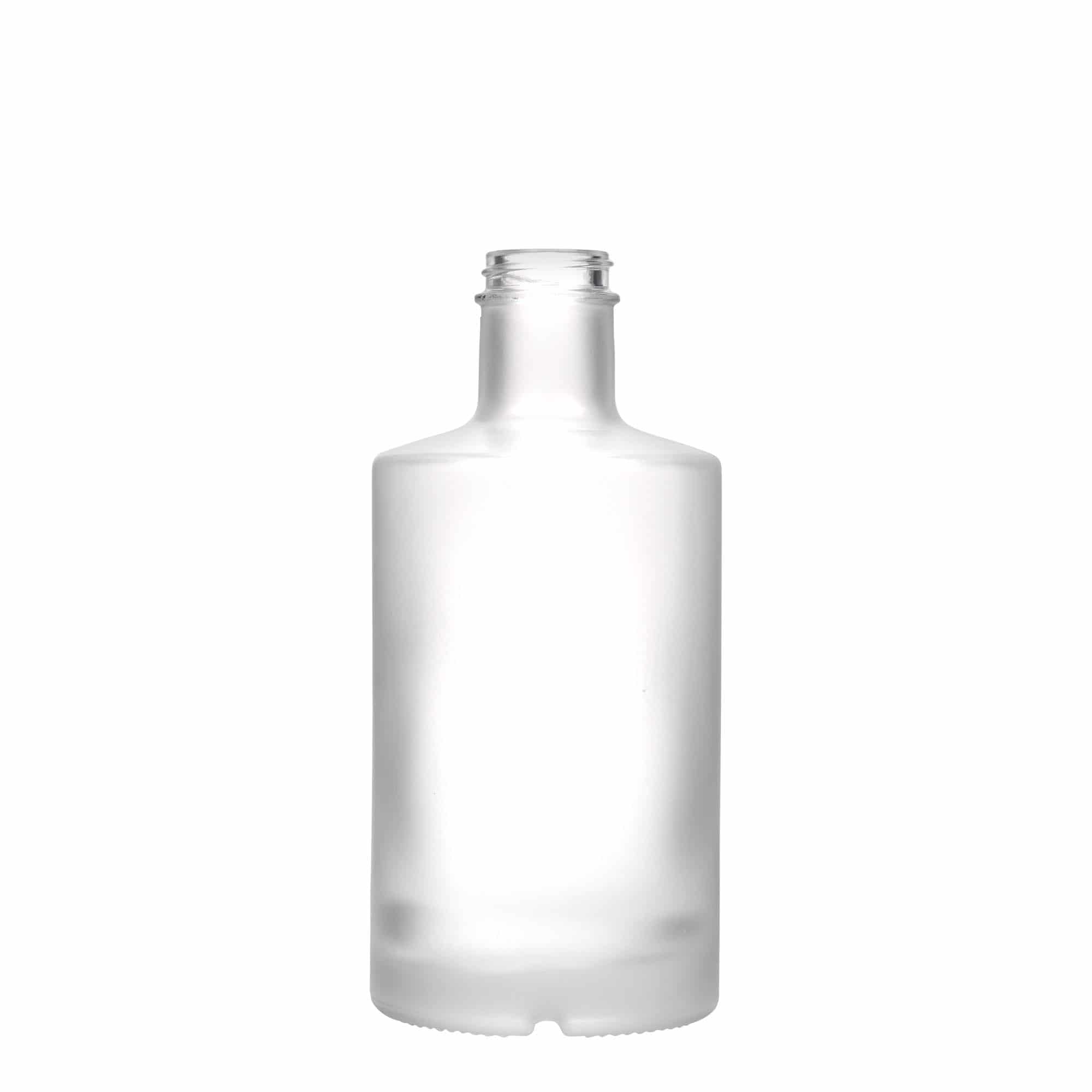 500 ml Bottiglia di vetro 'Caroline', effetto ghiaccio, imboccatura: GPI 33 500 ml Bottiglia di vetro 'Caroline', effetto ghiaccio, imboccatura: GPI 33