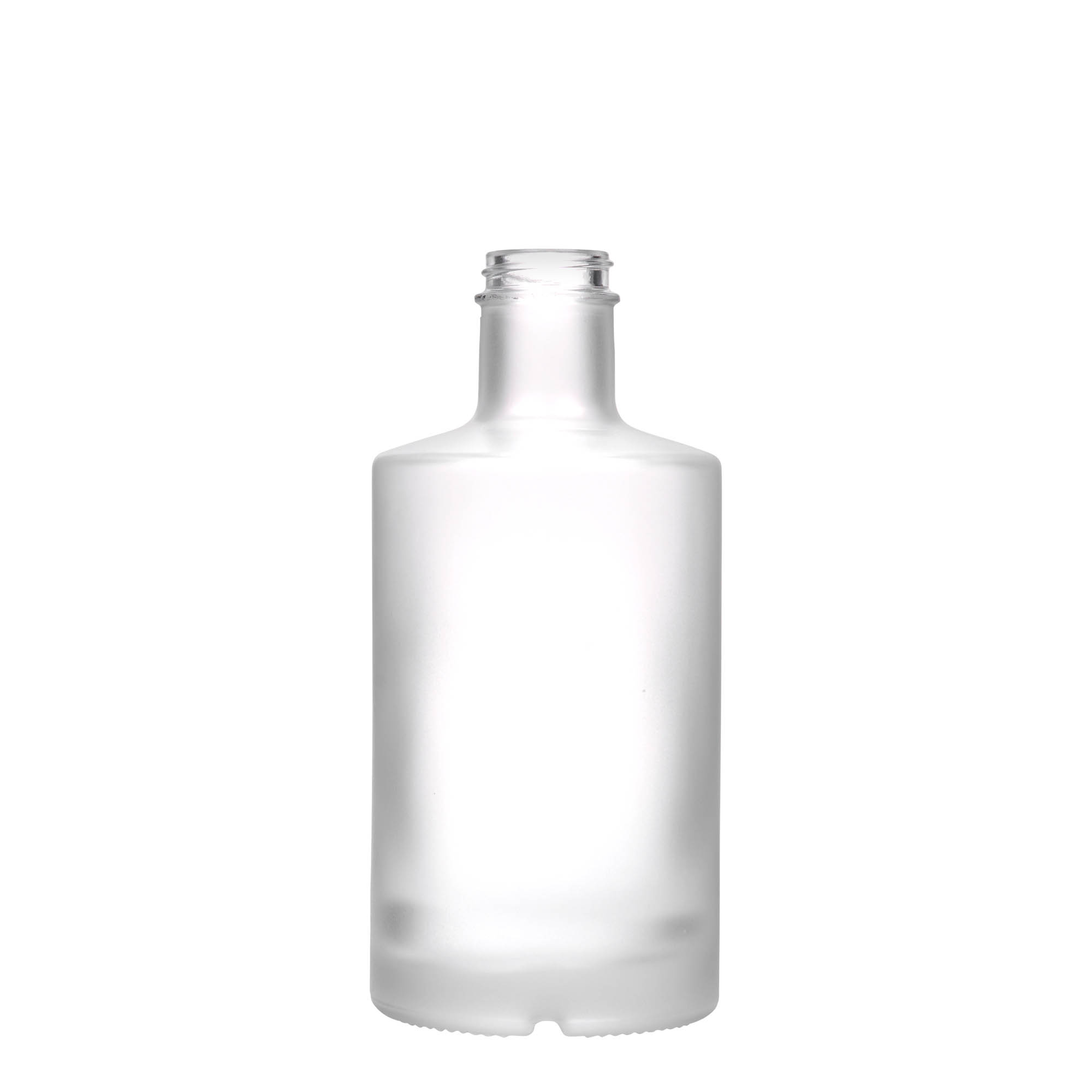 Bottiglia di vetro da 500 ml 'Caroline', ghiacciata, bocca: GPI 33 Bottiglia di vetro da 500 ml 'Caroline', ghiacciata, bocca: GPI 33