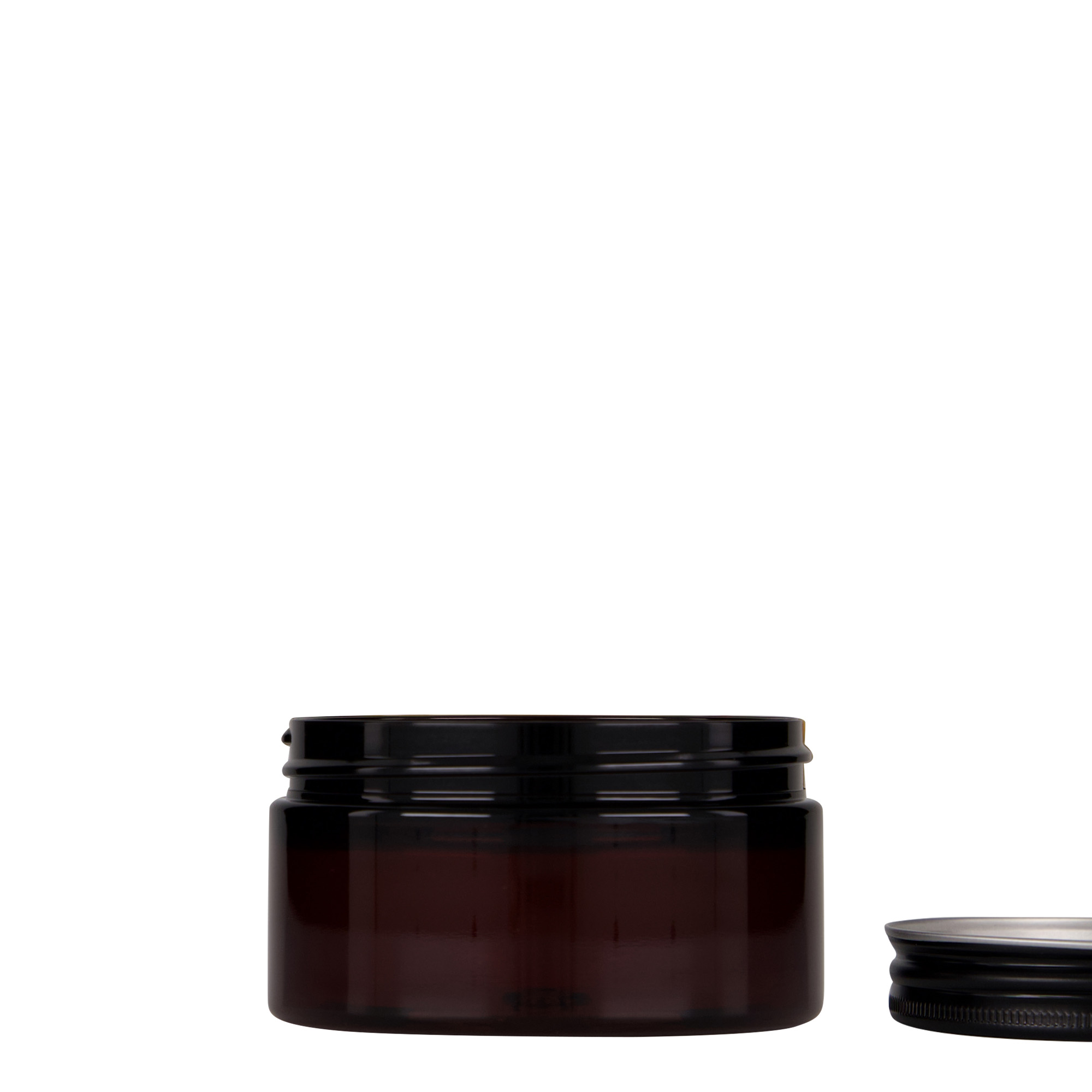 100 ml barattolo in PET 'Isabella', marrone, bocca: 70/400 100 ml barattolo in PET 'Isabella', marrone, bocca: 70/400