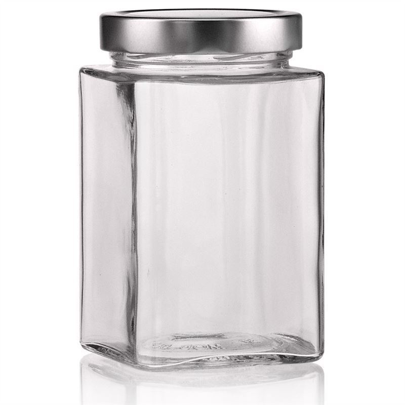 720 ml Vasetto rettangolare 'Ikarus', vetro, imboccatura: Twist-Off Deep (DTO 82) 720 ml Vasetto rettangolare 'Ikarus', vetro, imboccatura: Twist-Off Deep (DTO 82)