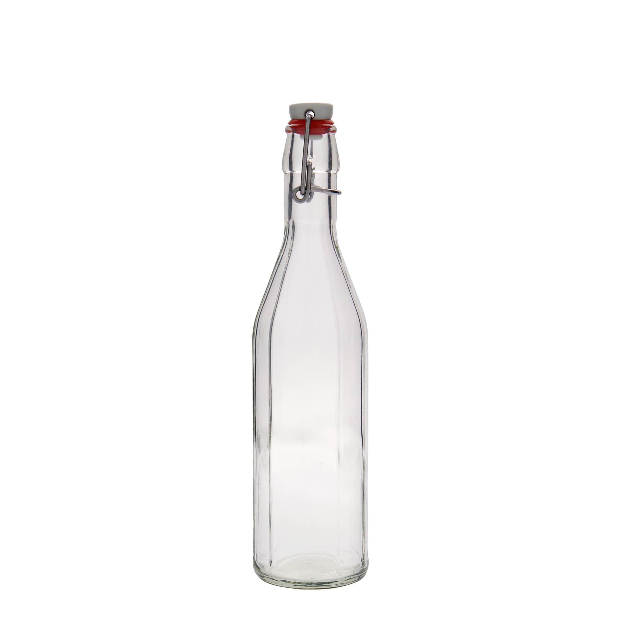 500 ml Bottiglia sfaccettata 'Bravo', vetro, imboccatura: tappo meccanico