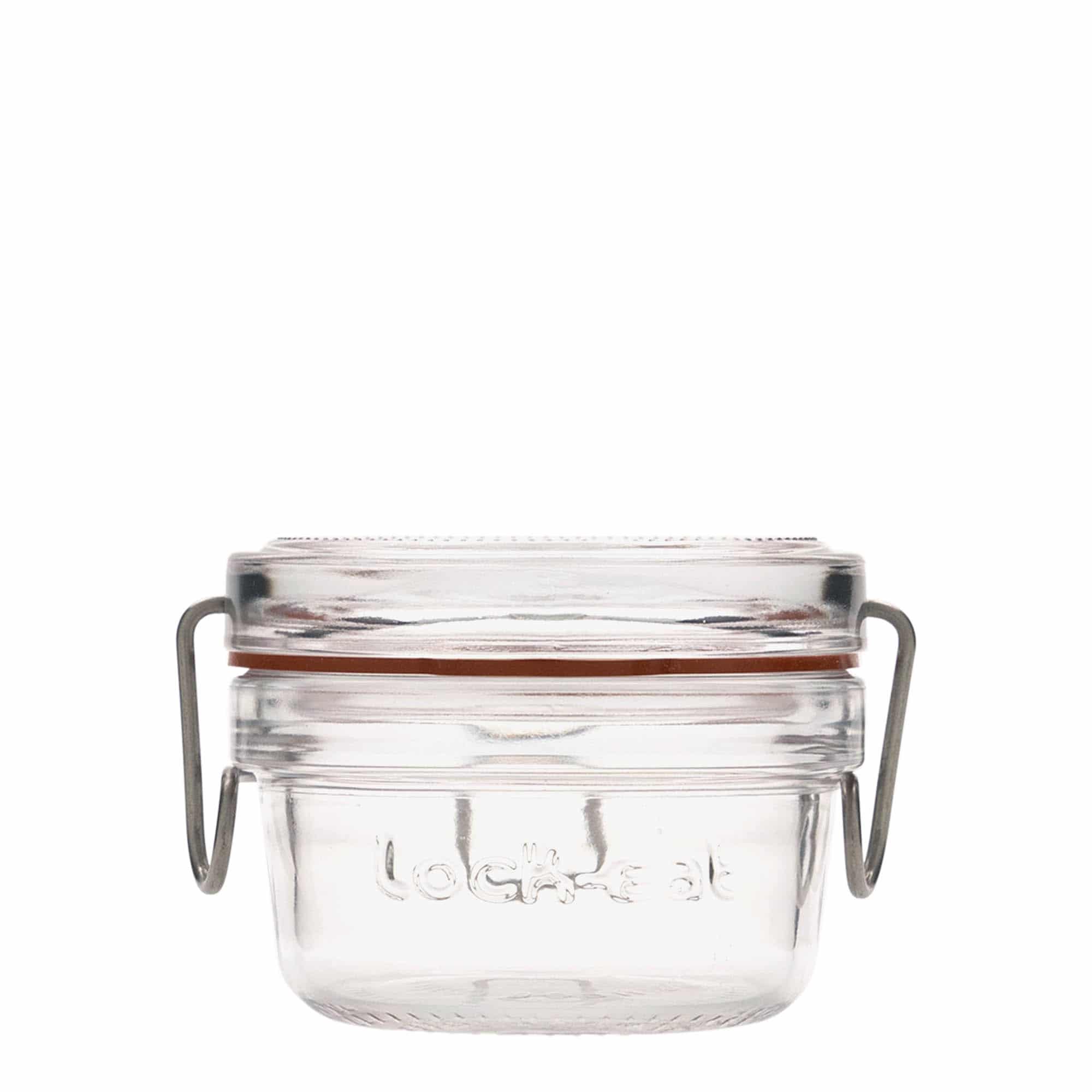 80 ml Barattolo ermetico 'Lock-Eat', vetro, imboccatura: chiusura meccanica