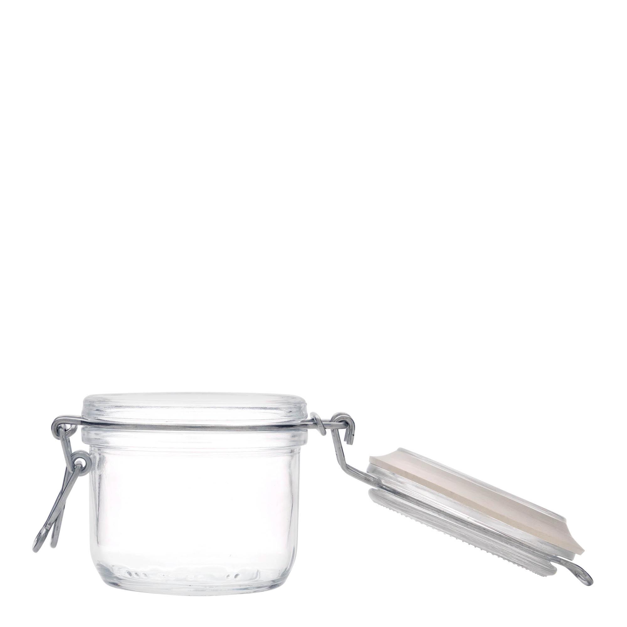Barattolo in vetro con chiusura a leva da 200 ml 'Fido', bocca: chiusura a leva Barattolo in vetro con chiusura a leva da 200 ml 'Fido', bocca: chiusura a leva