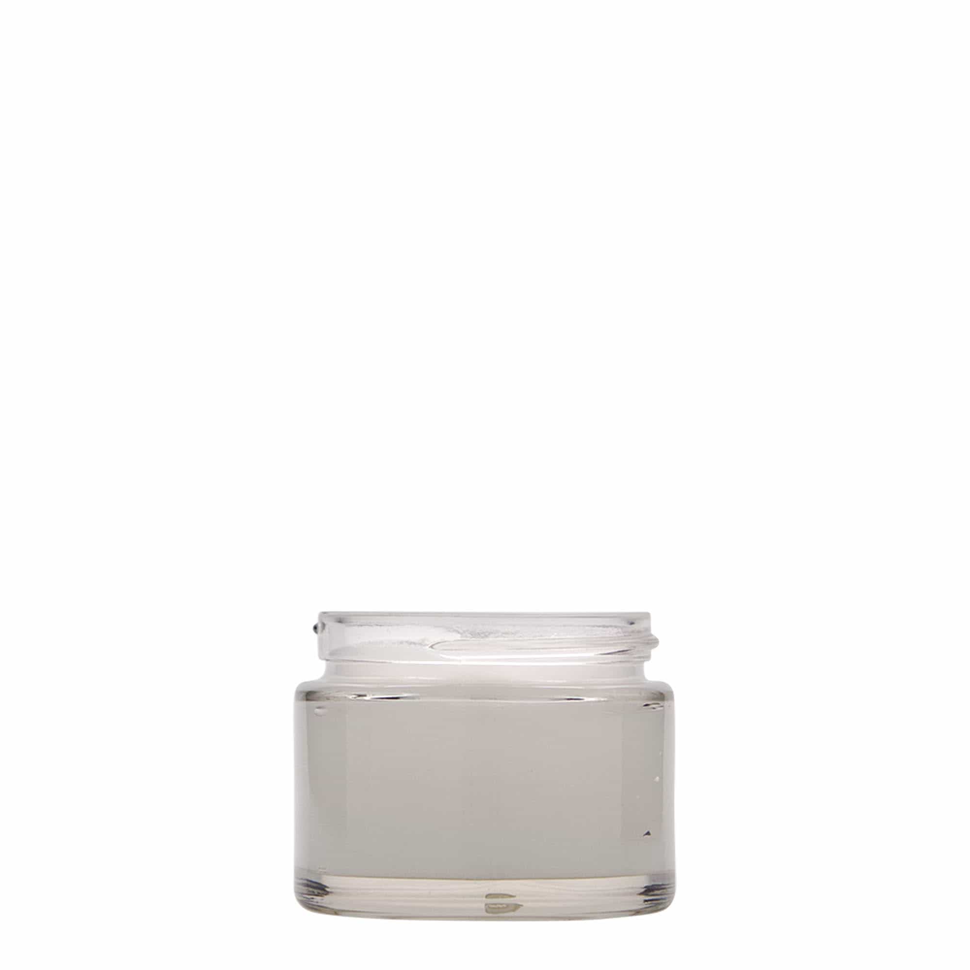 50 ml barattolo 'Beauty', vetro, bocca: chiusura a vite