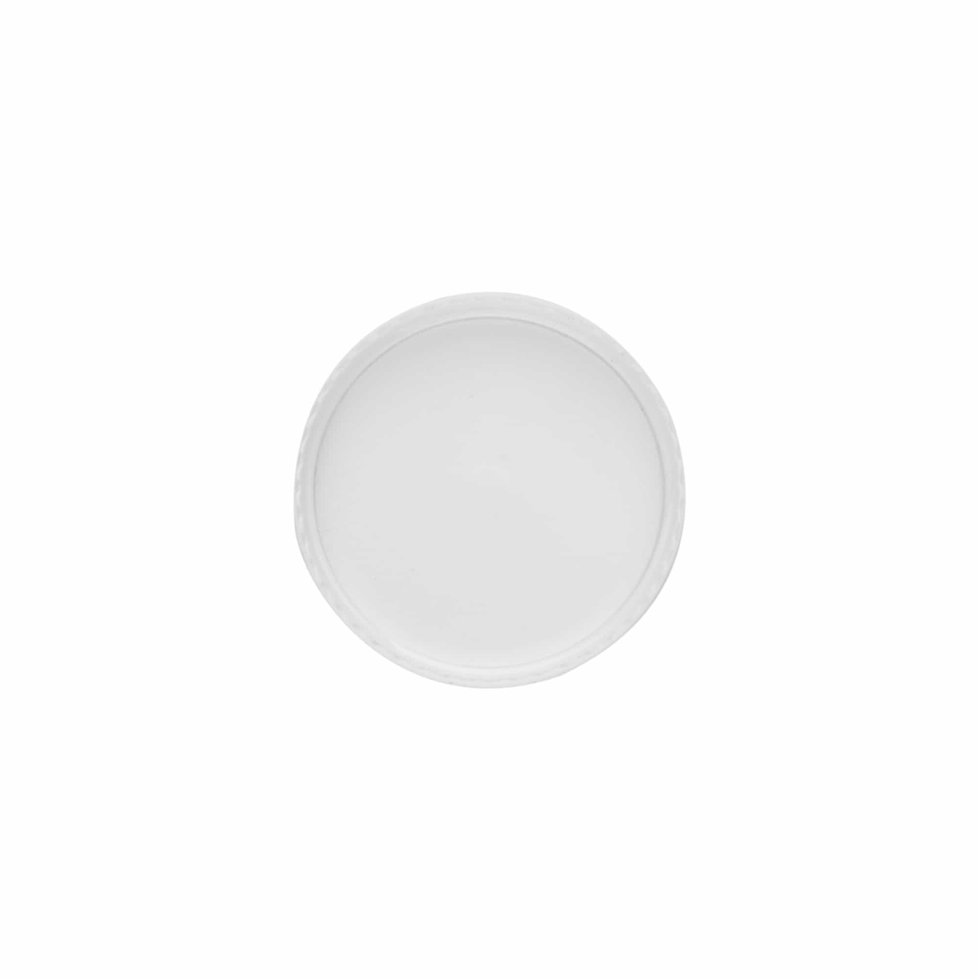 Tappo a vite per 10 ml 'Antonella', plastica PP, bianco Tappo a vite per 10 ml 'Antonella', plastica PP, bianco