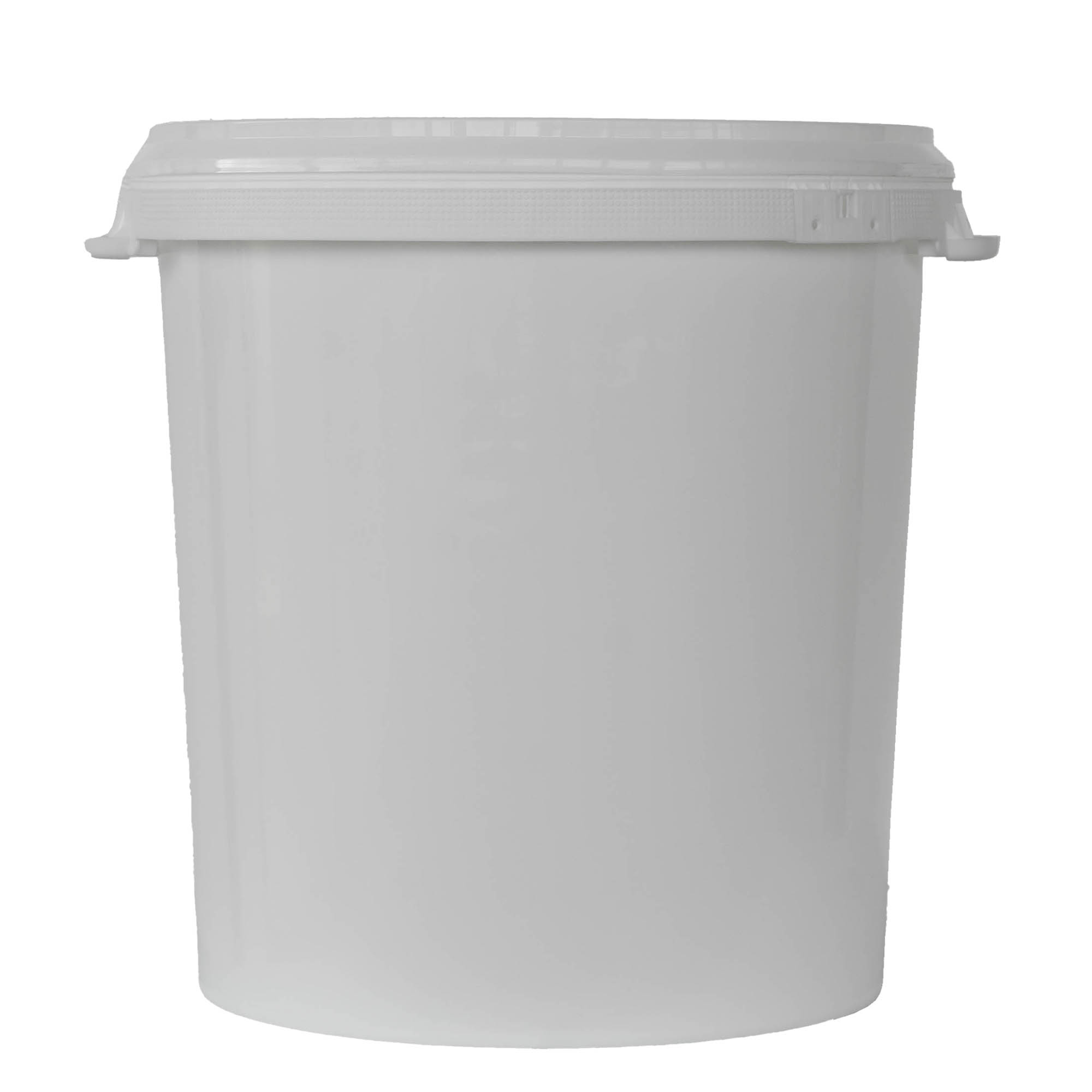Secchio da 30 l, plastica PP, bianco Secchio da 30 l, plastica PP, bianco
