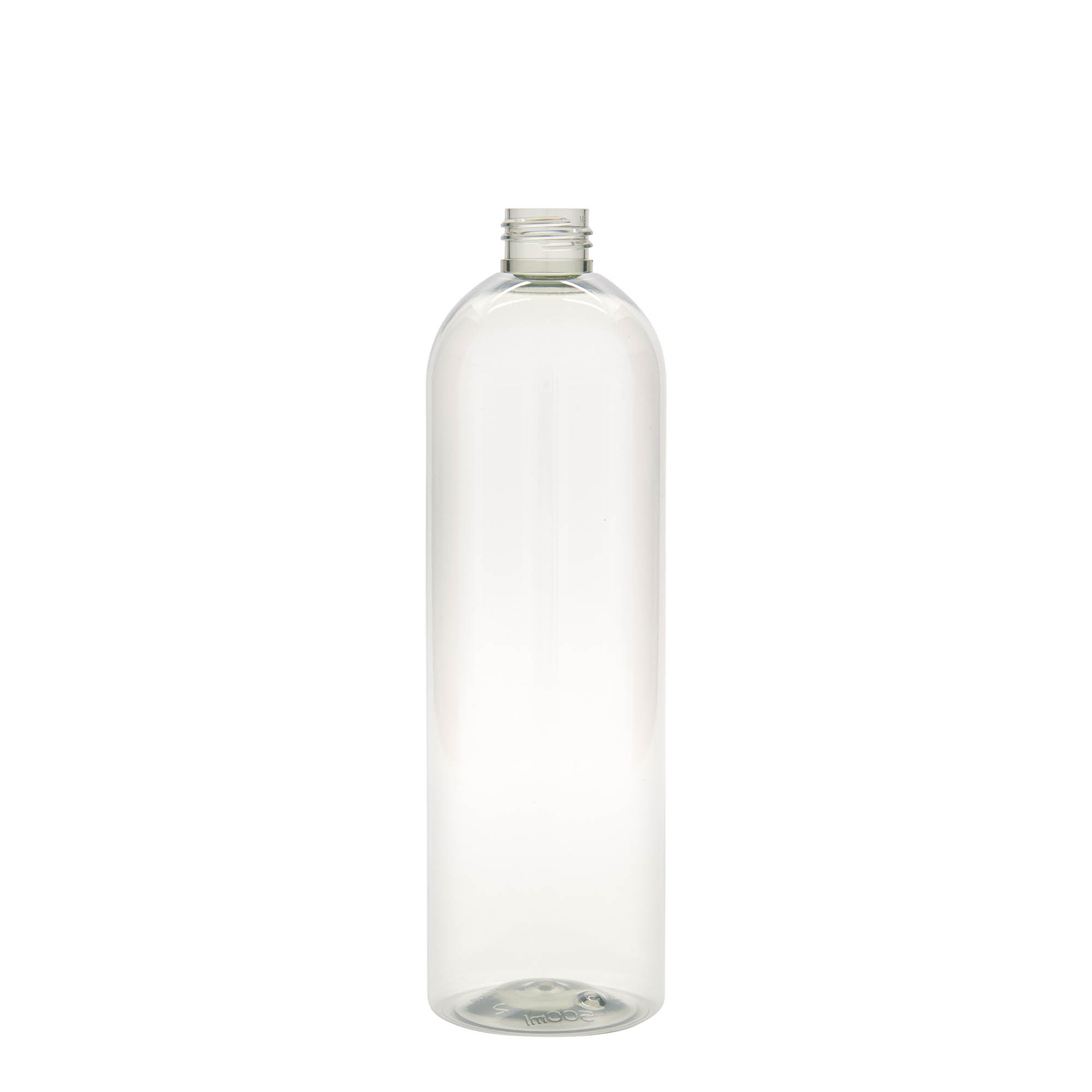 Bottiglia in plastica riciclata da 500 ml 'Pegasus', PCR, bocca: 20/410