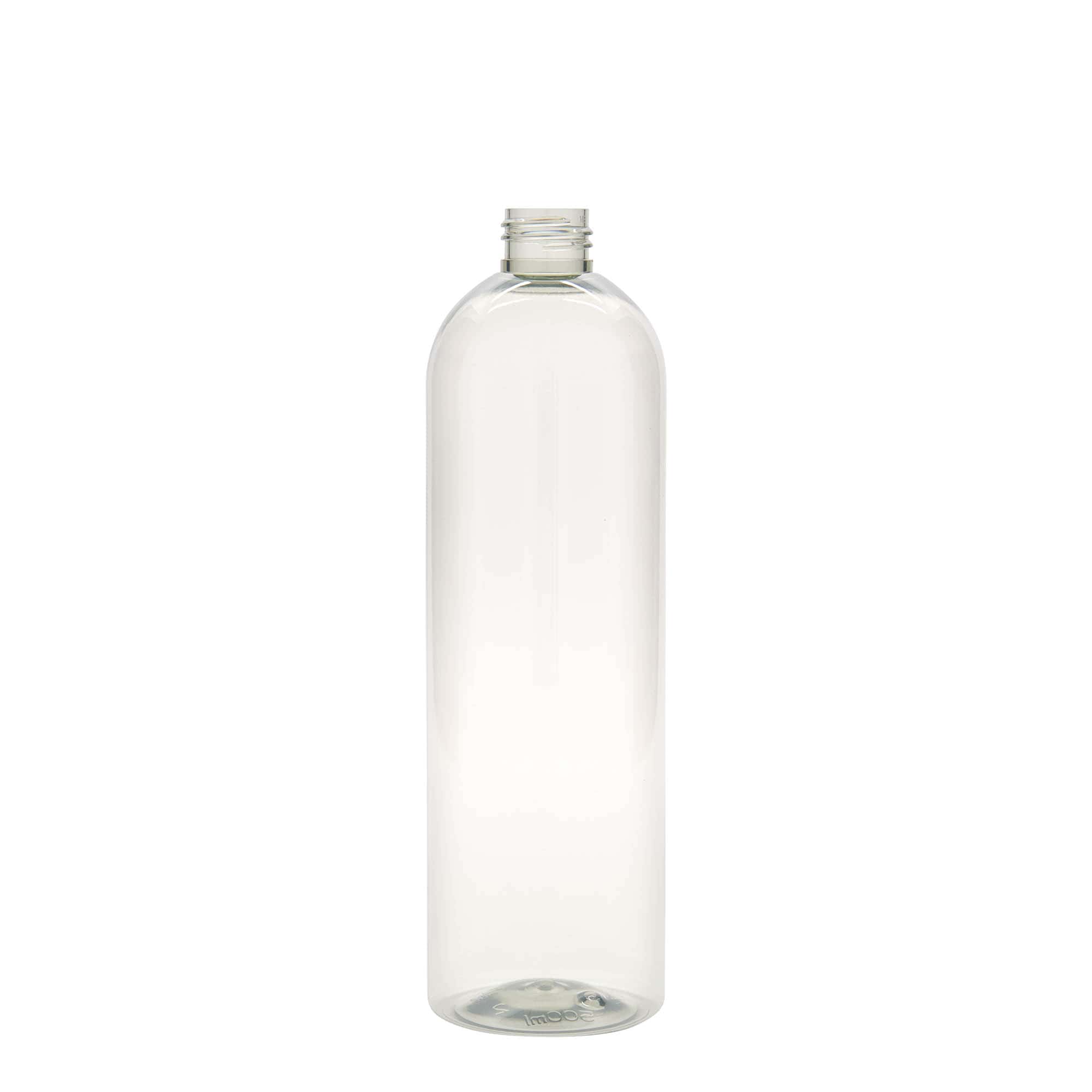 Bottiglia in plastica riciclata da 500 ml 'Pegasus', PCR, bocca: 24/410