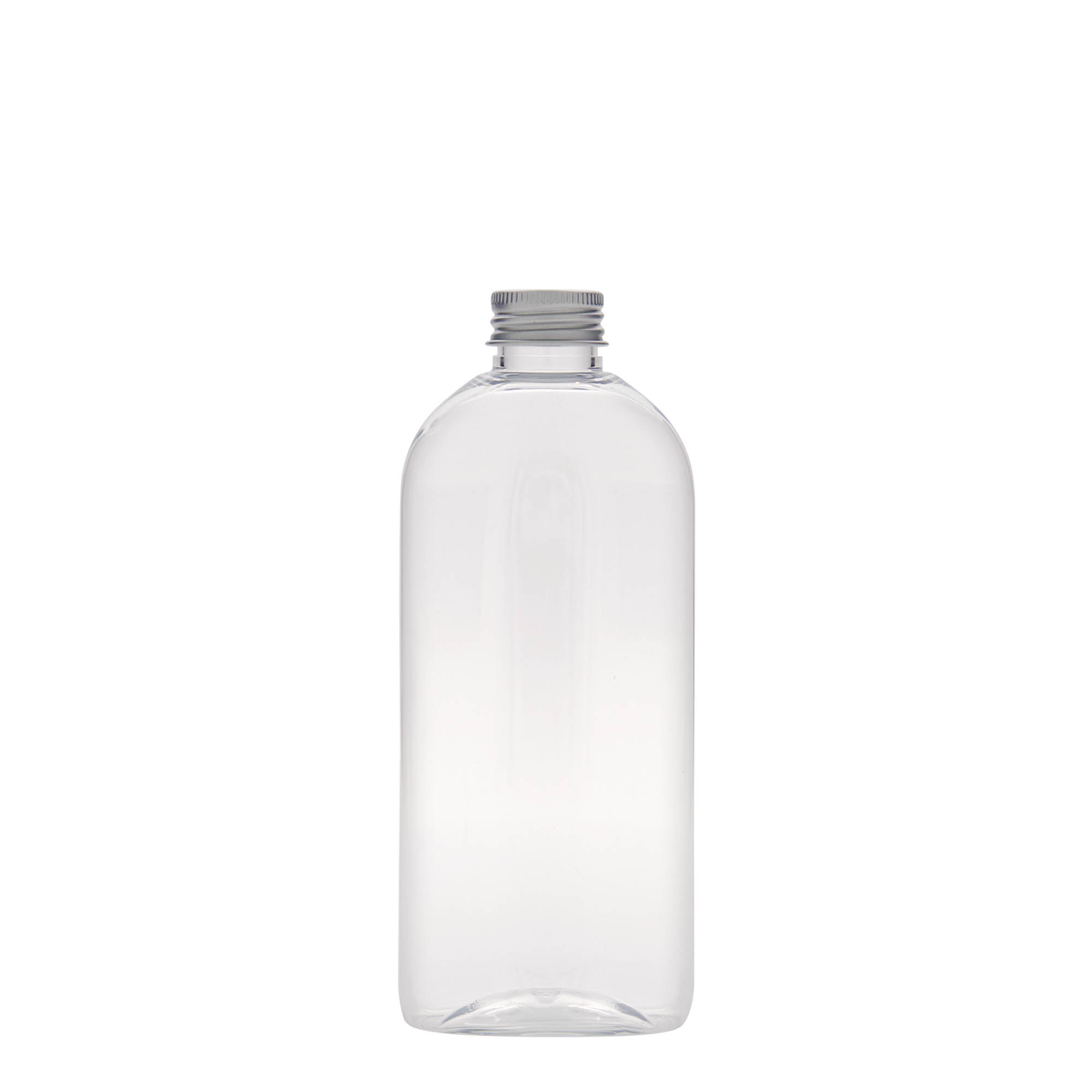 Bottiglia PET da 250 ml 'Iris', ovale, plastica, bocca: 24/410