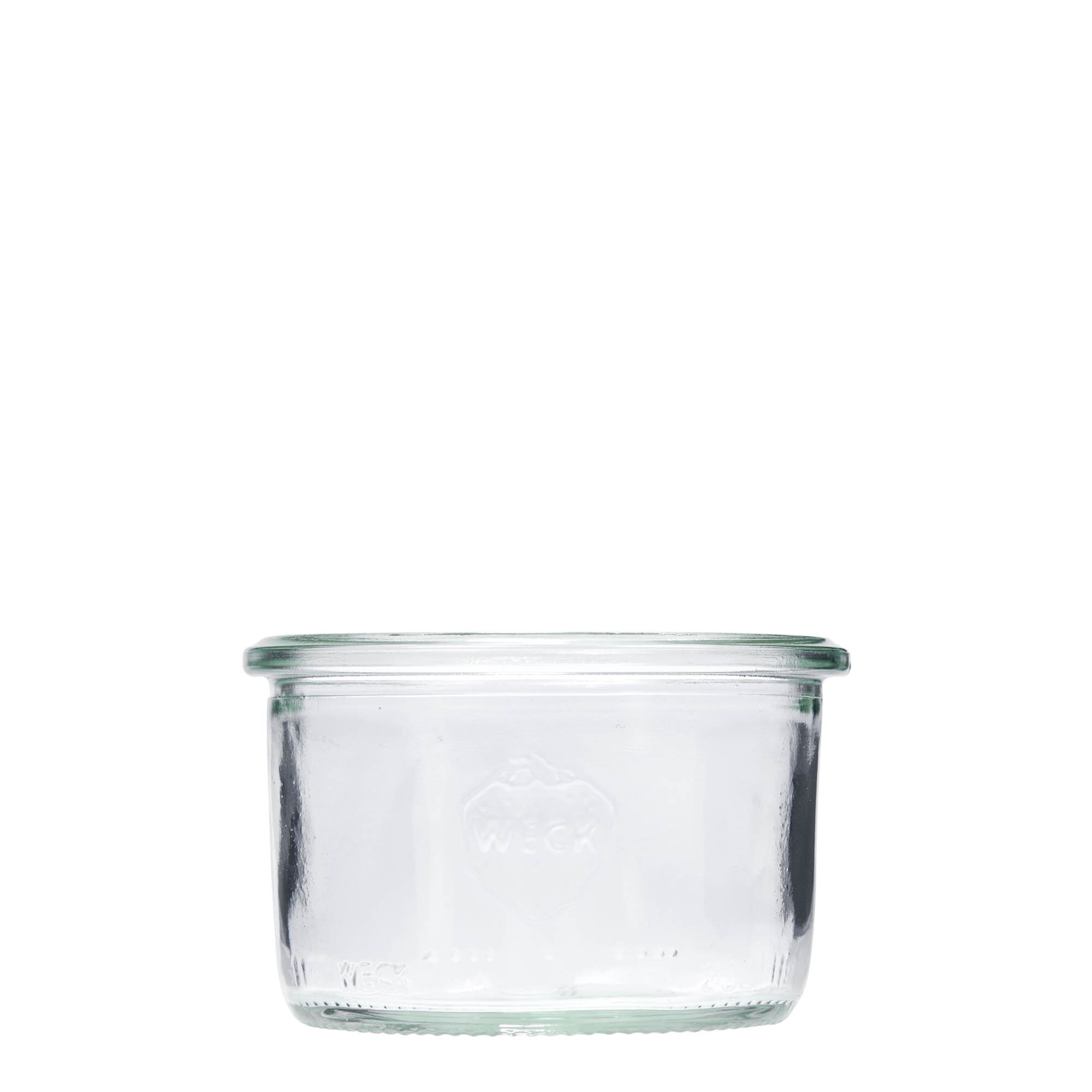 12x 200 ml vaso WECK a bocca larga con coperchio in vetro RR 80
