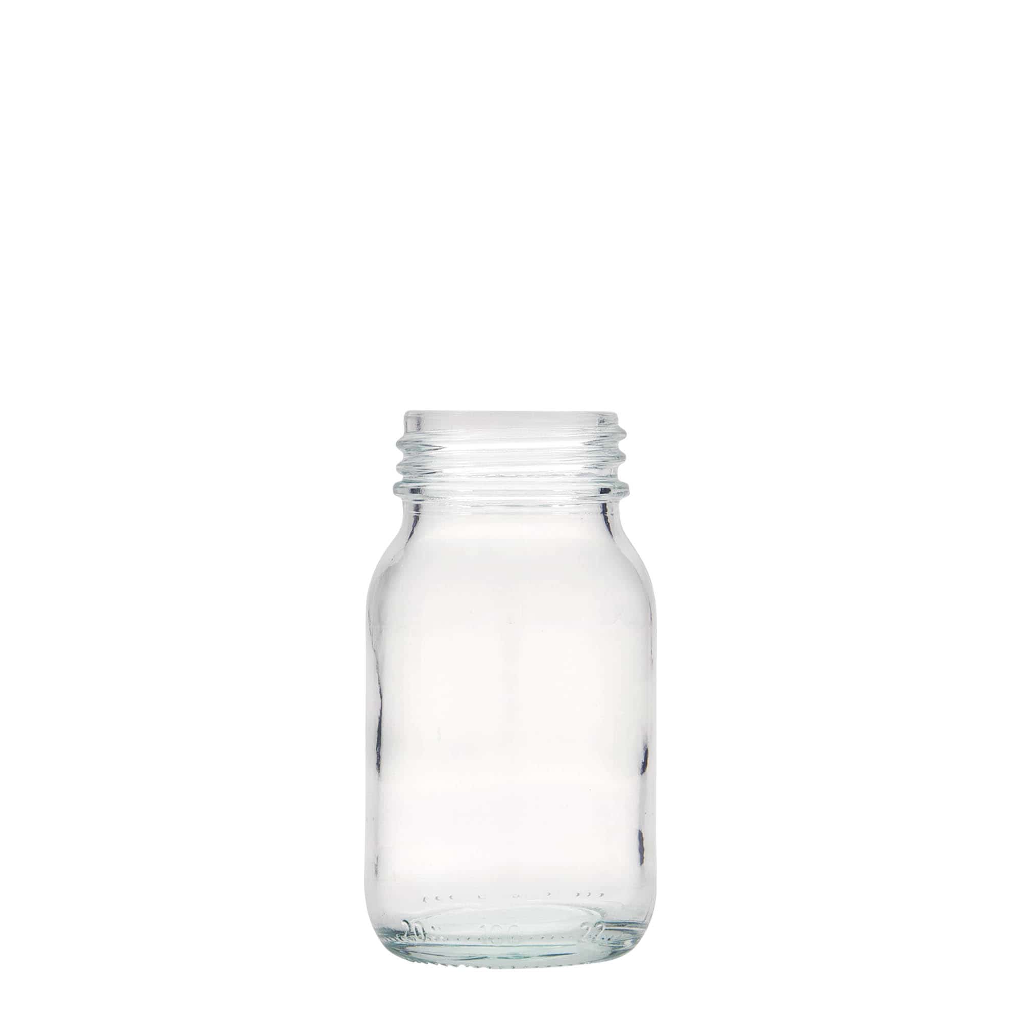 100 ml barattolo a collo largo, bocca: DIN 40