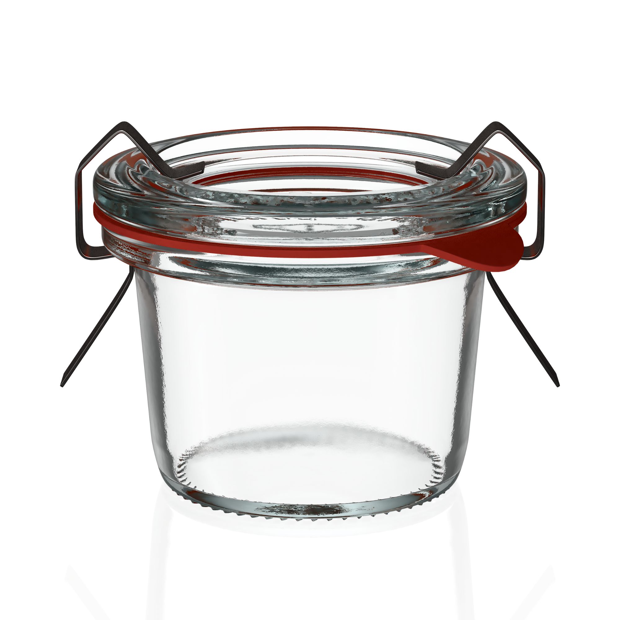 35 ml barattolo WECK a testa in giù, bocca: bordo tondo 35 ml barattolo WECK a testa in giù, bocca: bordo tondo
