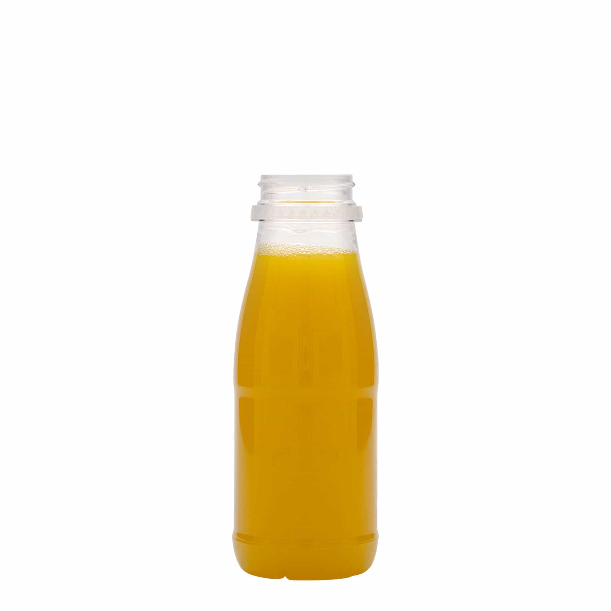 250 ml Bottiglia PET 'Milk and Juice', plastica, imboccatura: 38 mm