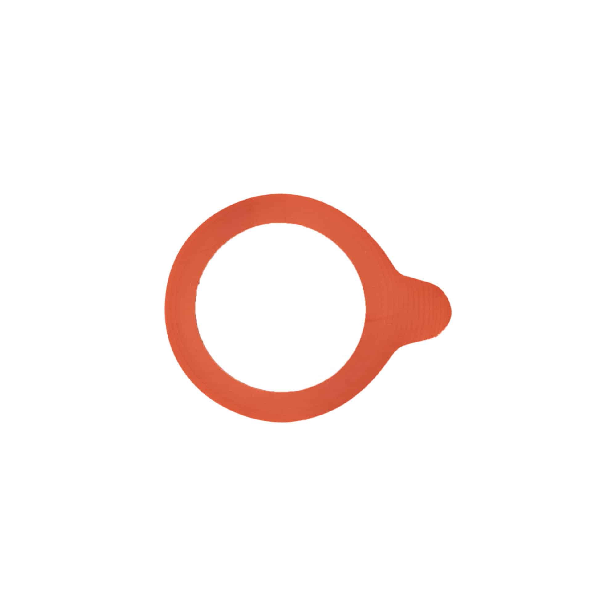 Anello per conserve WECK RR40, rosso, bocca: bordo tondo