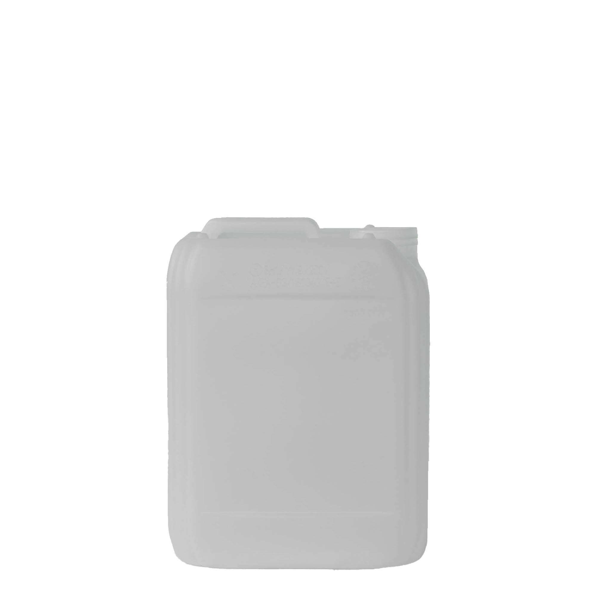 5 l tanica, rettangolare, plastica HDPE, naturale, bocca: ND 55 5 l tanica, rettangolare, plastica HDPE, naturale, bocca: ND 55